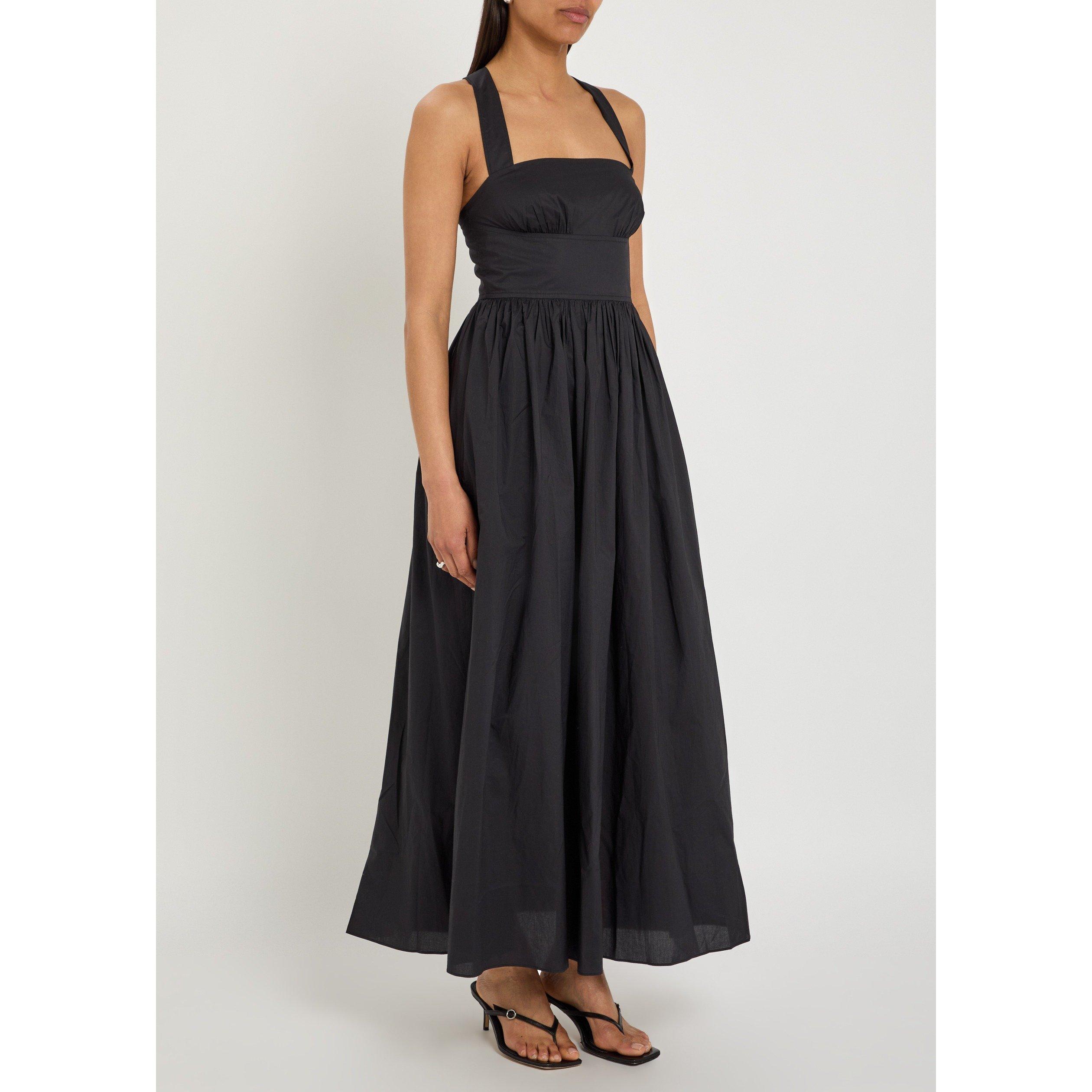 BLACK - Matteau - LD CROSSBACK MIDI DRESS - 2