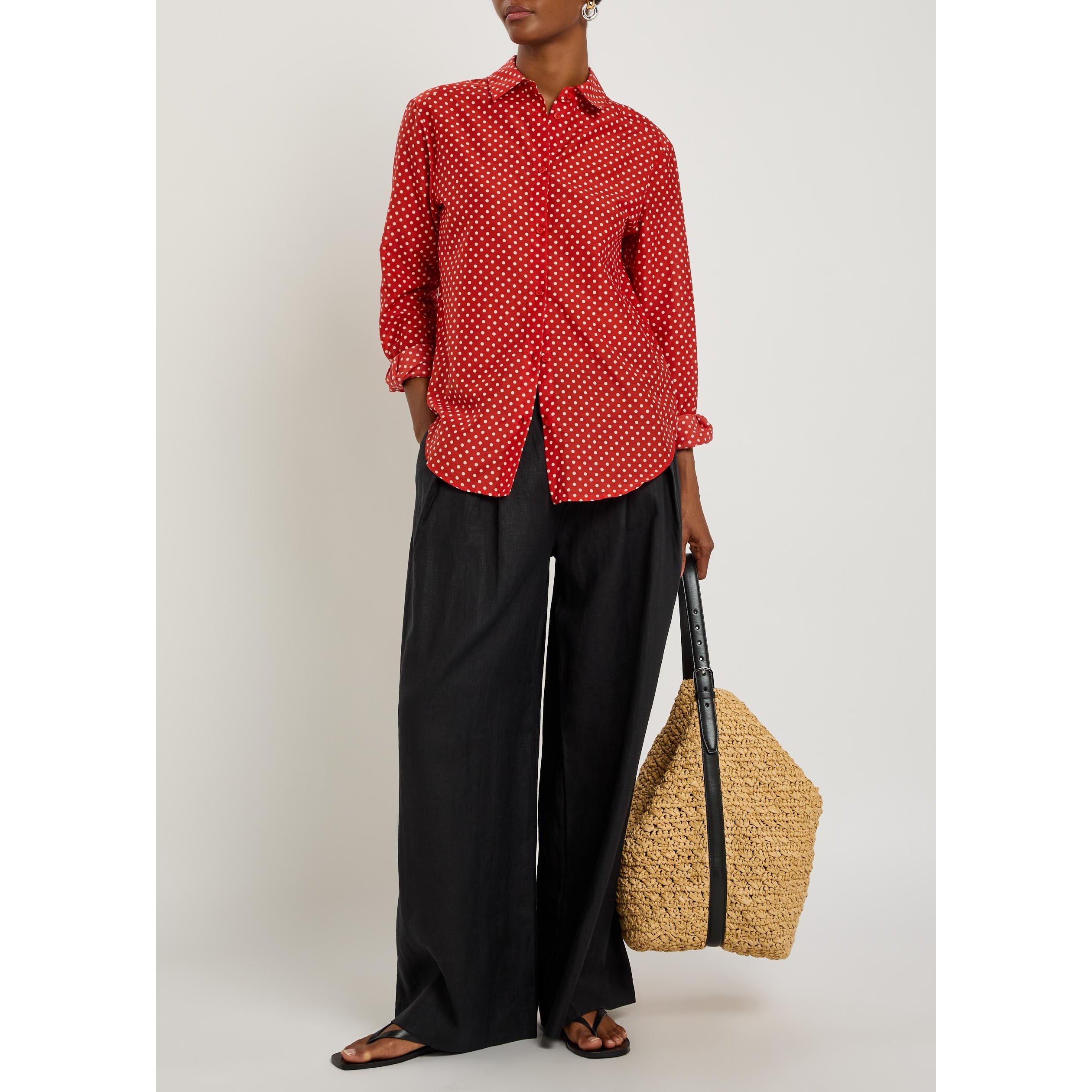 RED AND OTHER - Matteau - S CLASSIC POLKA DOT SHIRT - 5