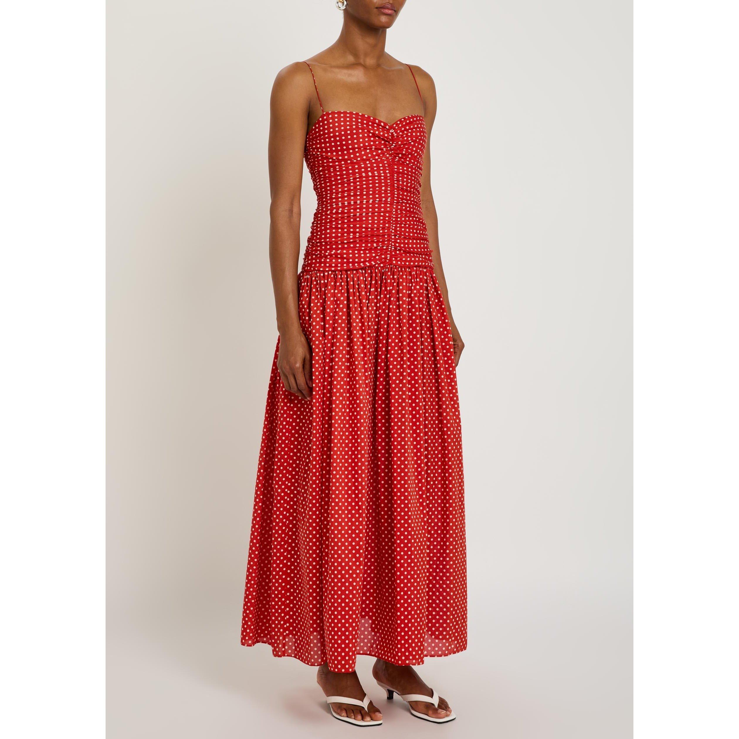 RED AND OTHER - Matteau - LD GATHERED DROP WAIST DRESS - 2