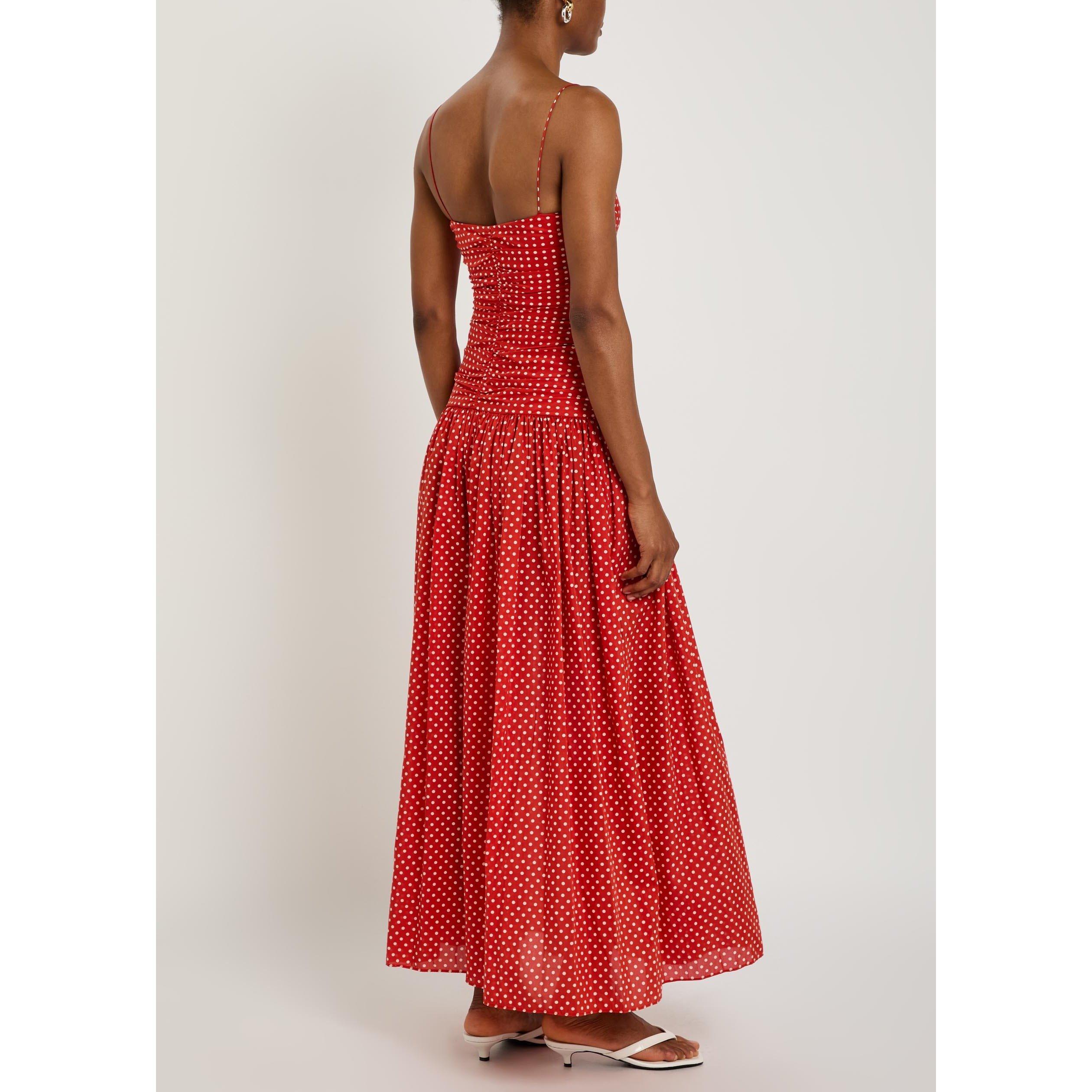 RED AND OTHER - Matteau - LD GATHERED DROP WAIST DRESS - 3