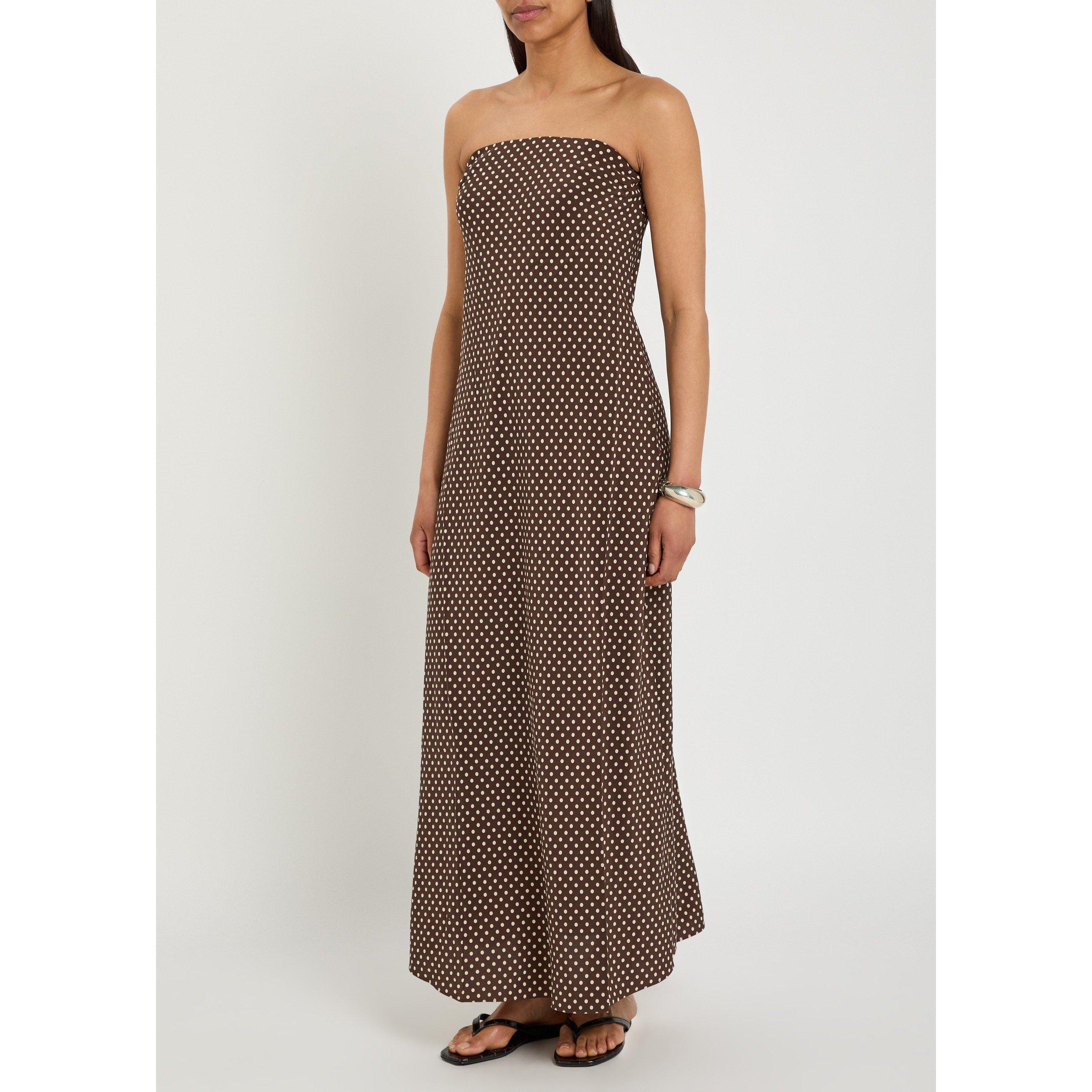 BROWN AND OTHER - Matteau - LD STRLS POLKA BIAS COLUMN DRE - 2