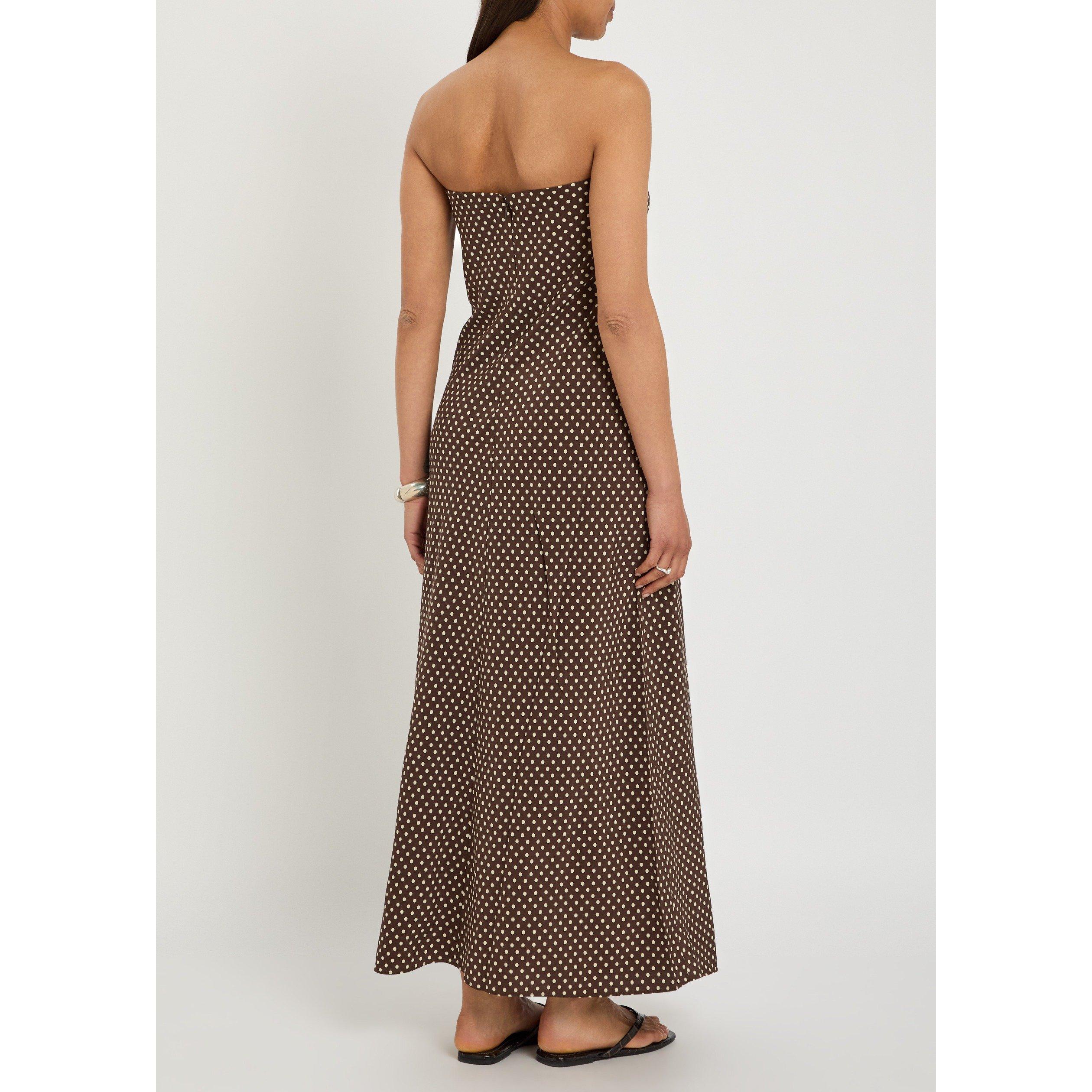 BROWN AND OTHER - Matteau - LD STRLS POLKA BIAS COLUMN DRE - 3