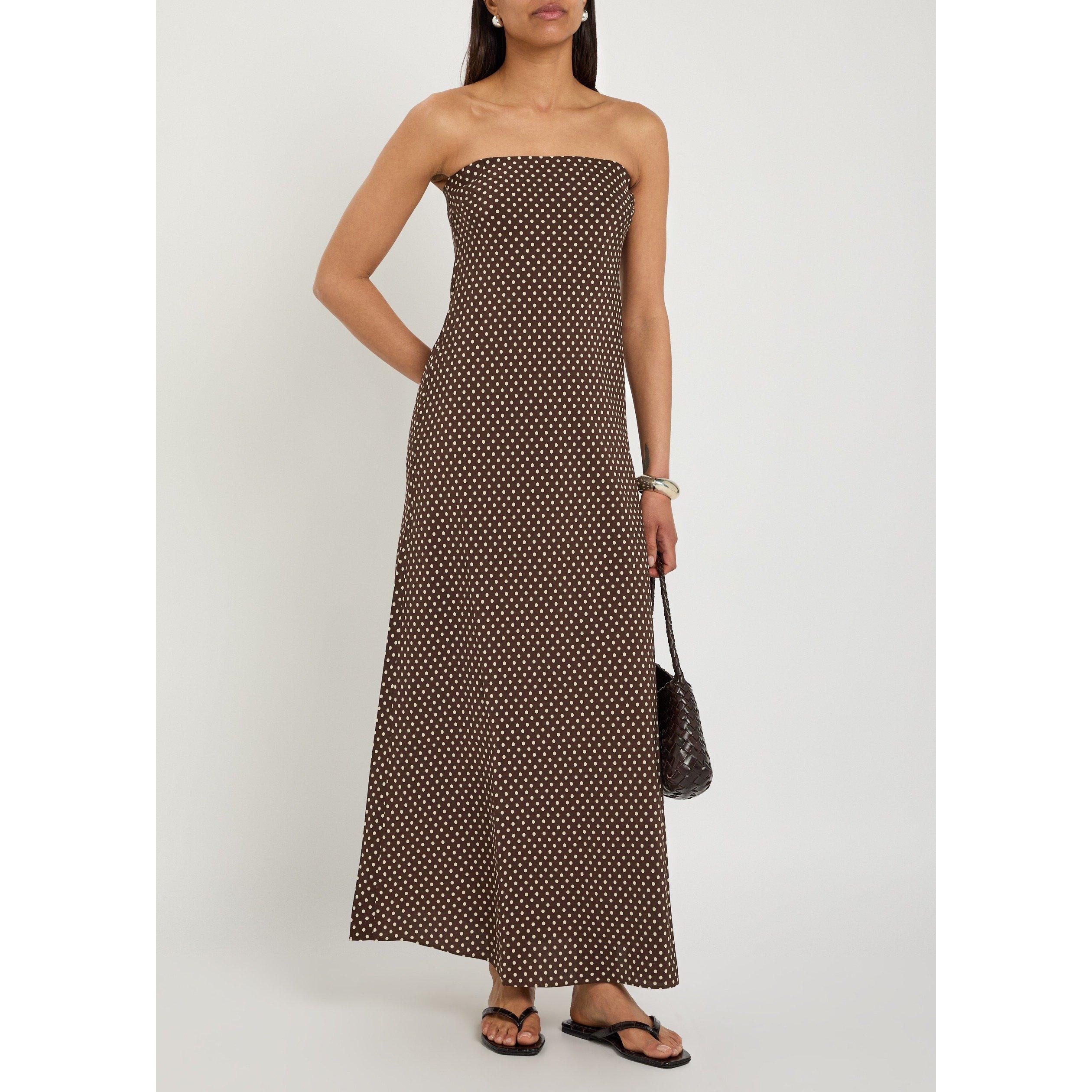 BROWN AND OTHER - Matteau - LD STRLS POLKA BIAS COLUMN DRE - 5