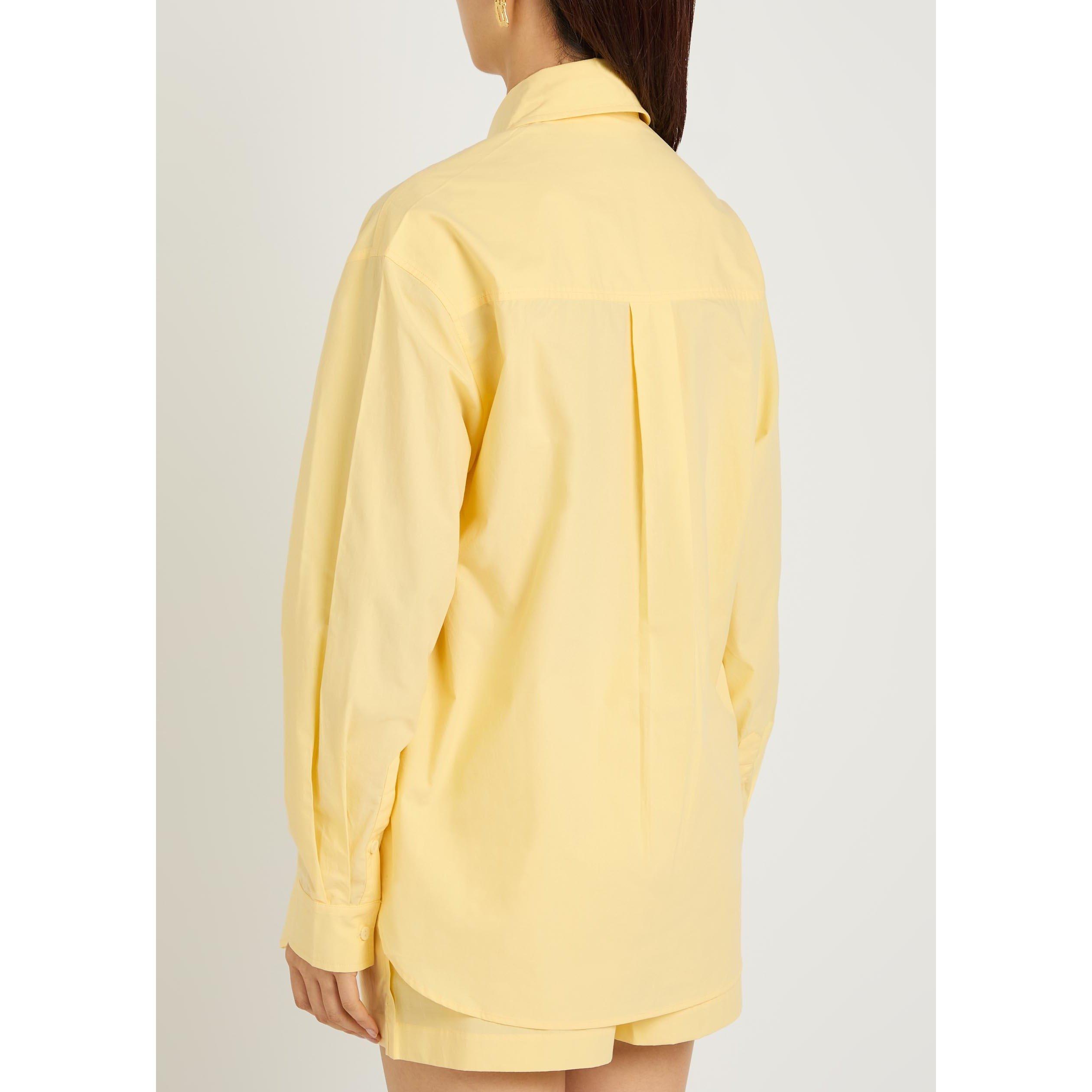 YELLOW - Matteau - S RELAXED COTTON SHIRT - 3