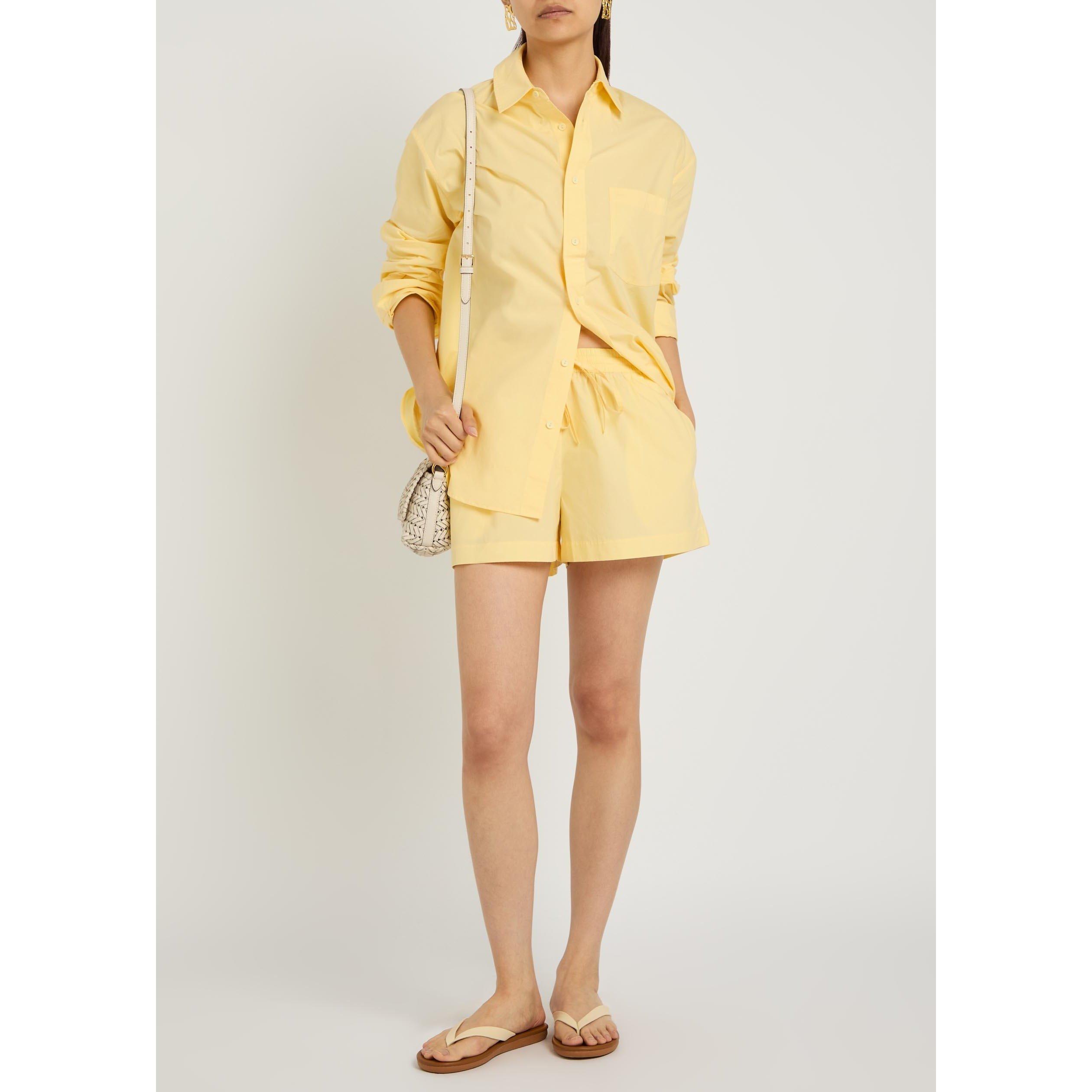 YELLOW - Matteau - S RELAXED COTTON SHIRT - 5