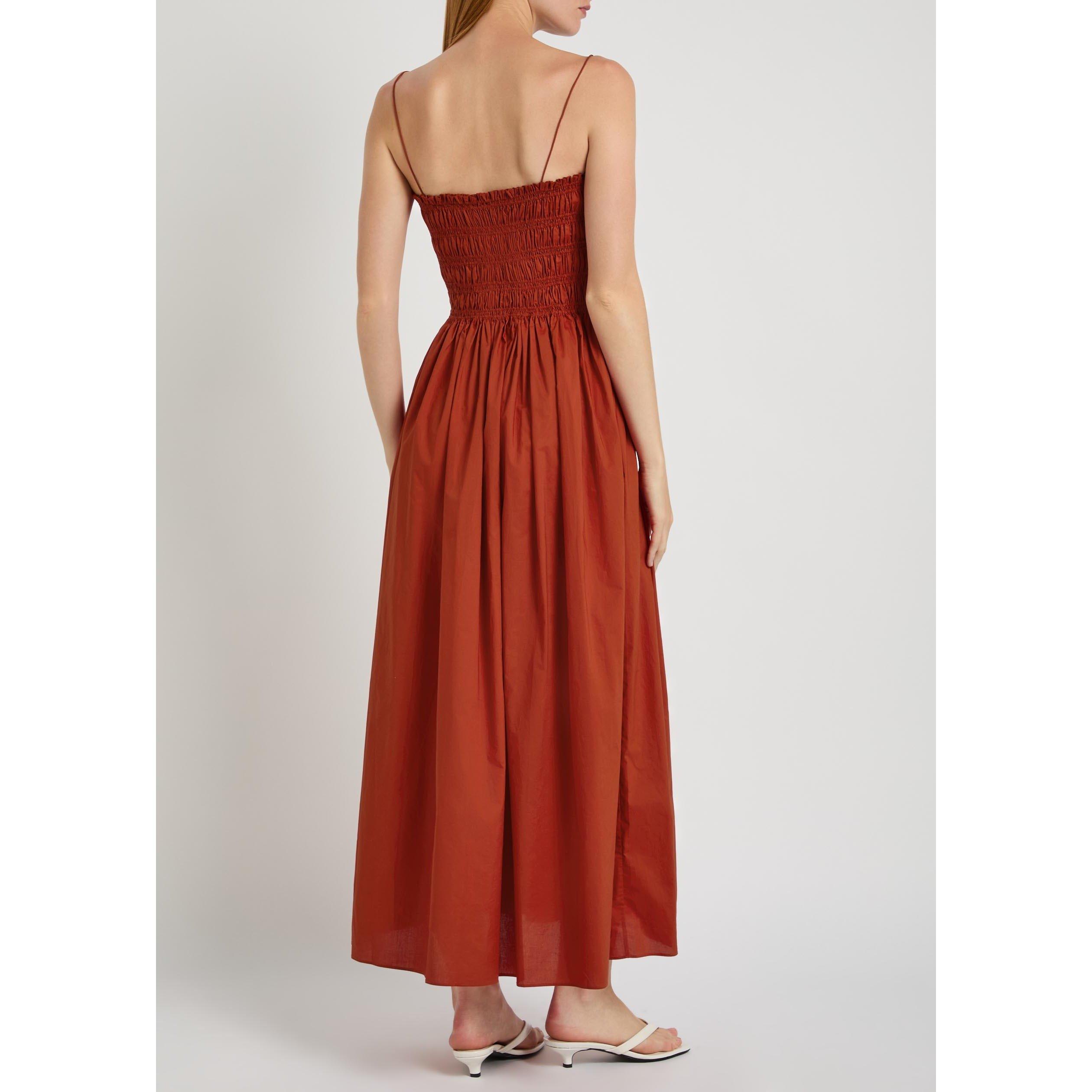 RED - Matteau - LD SHIRRED BODICE DRESS - 3
