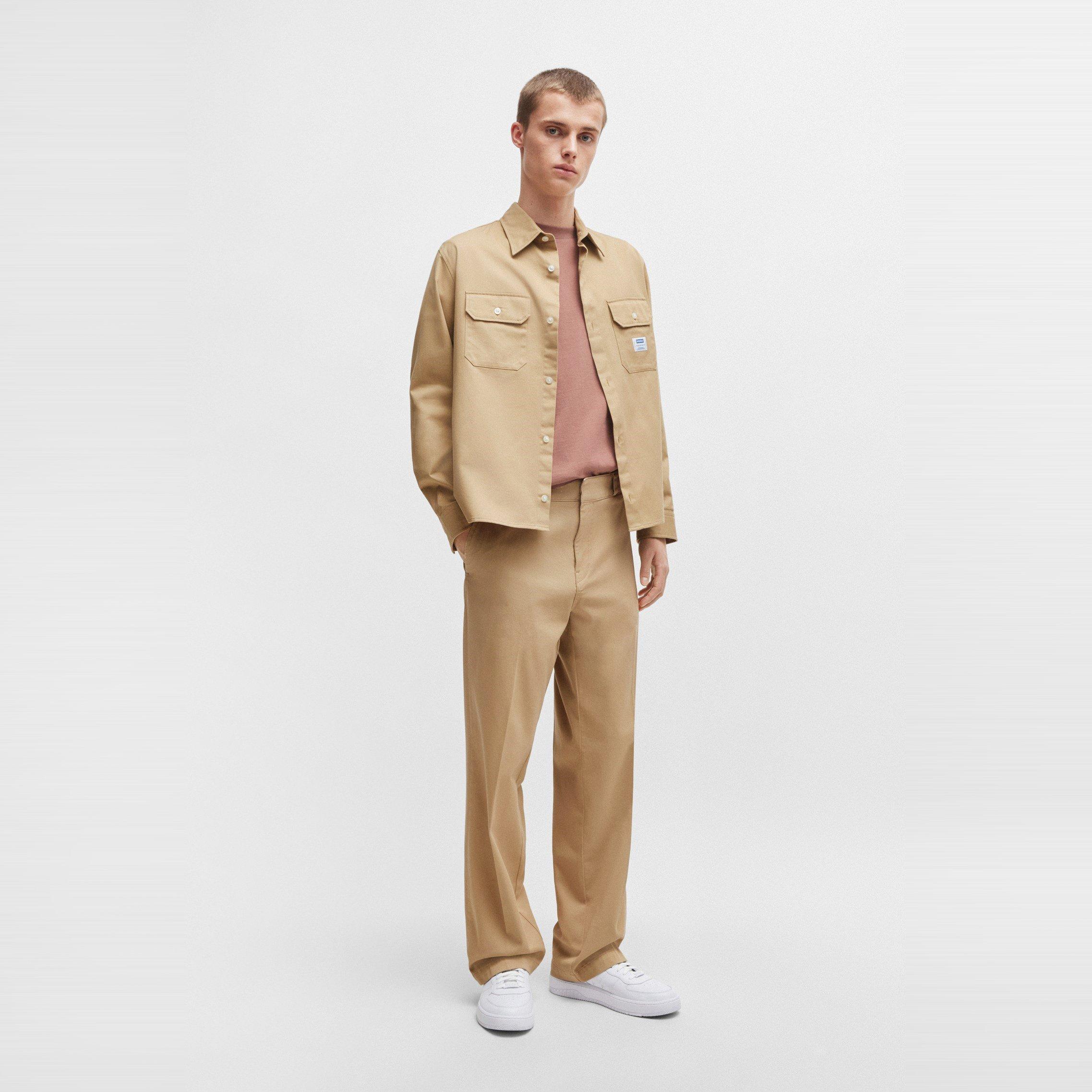 Beige 269 - Hugo - Men's Ekynone Overshirt - 4