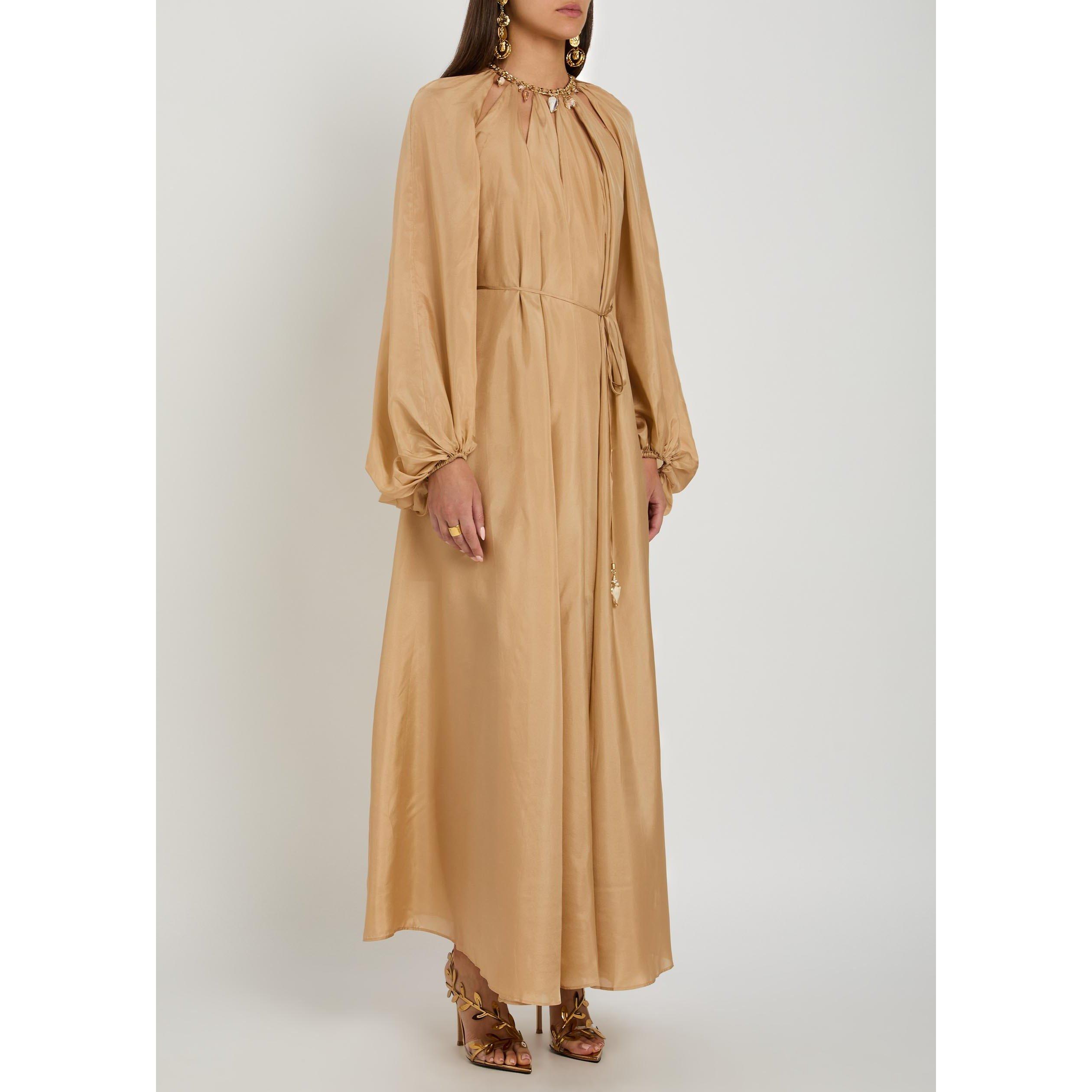 BEIGE - Zimmermann - Women's Mahon Silk Maxi Dress - 2