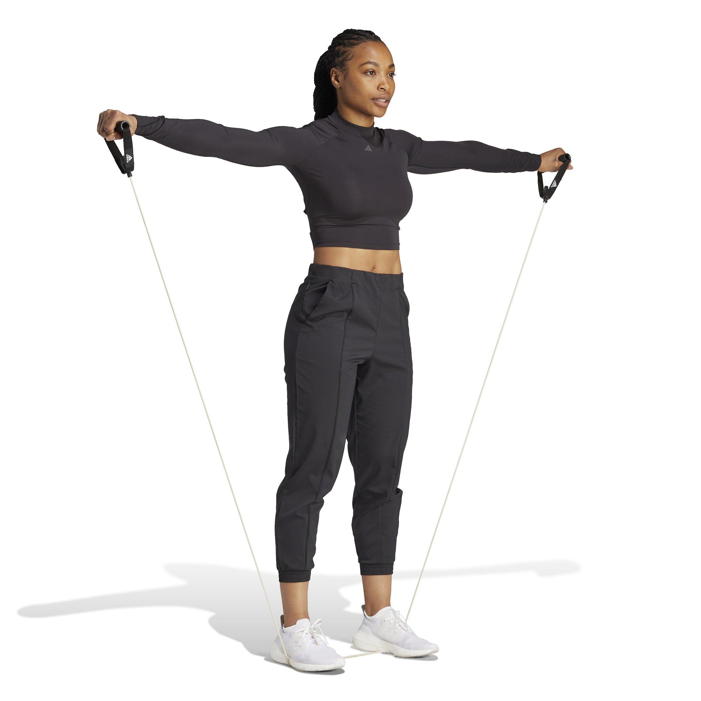 Nero - adidas - AEROREADY Train Essentials Woven Joggers - 4