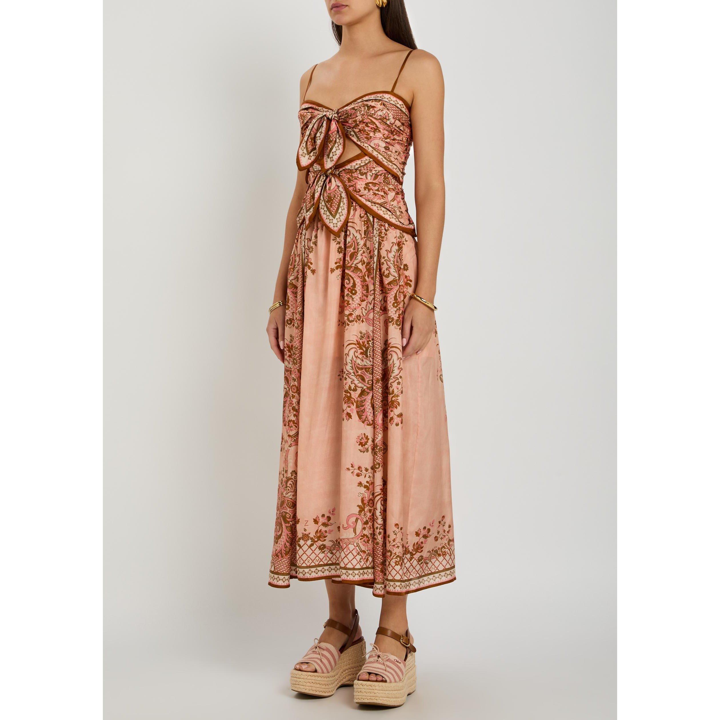 PINK AND OTHER - Zimmermann - Aster Scarf Midi Dress - 2