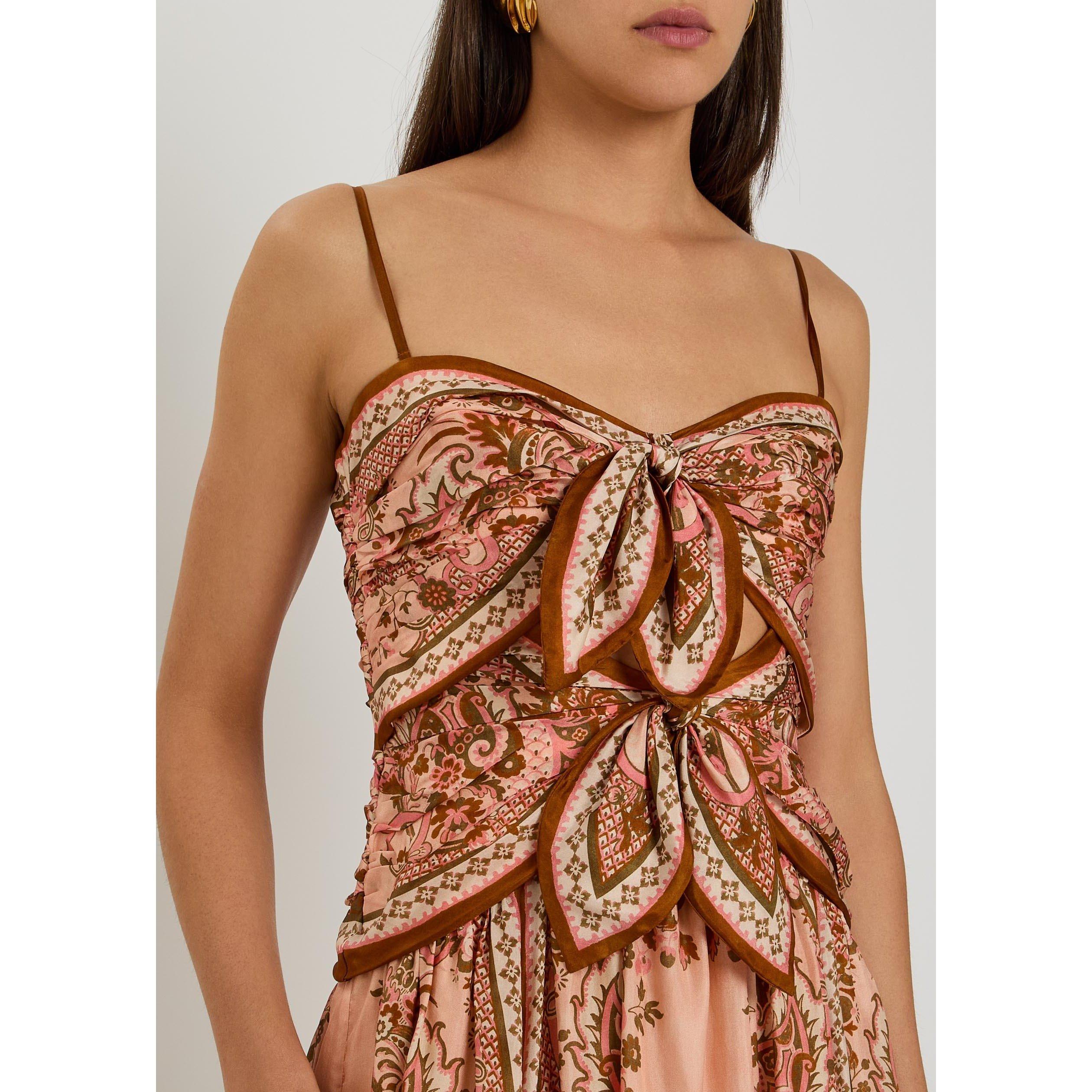 PINK AND OTHER - Zimmermann - Aster Scarf Midi Dress - 4