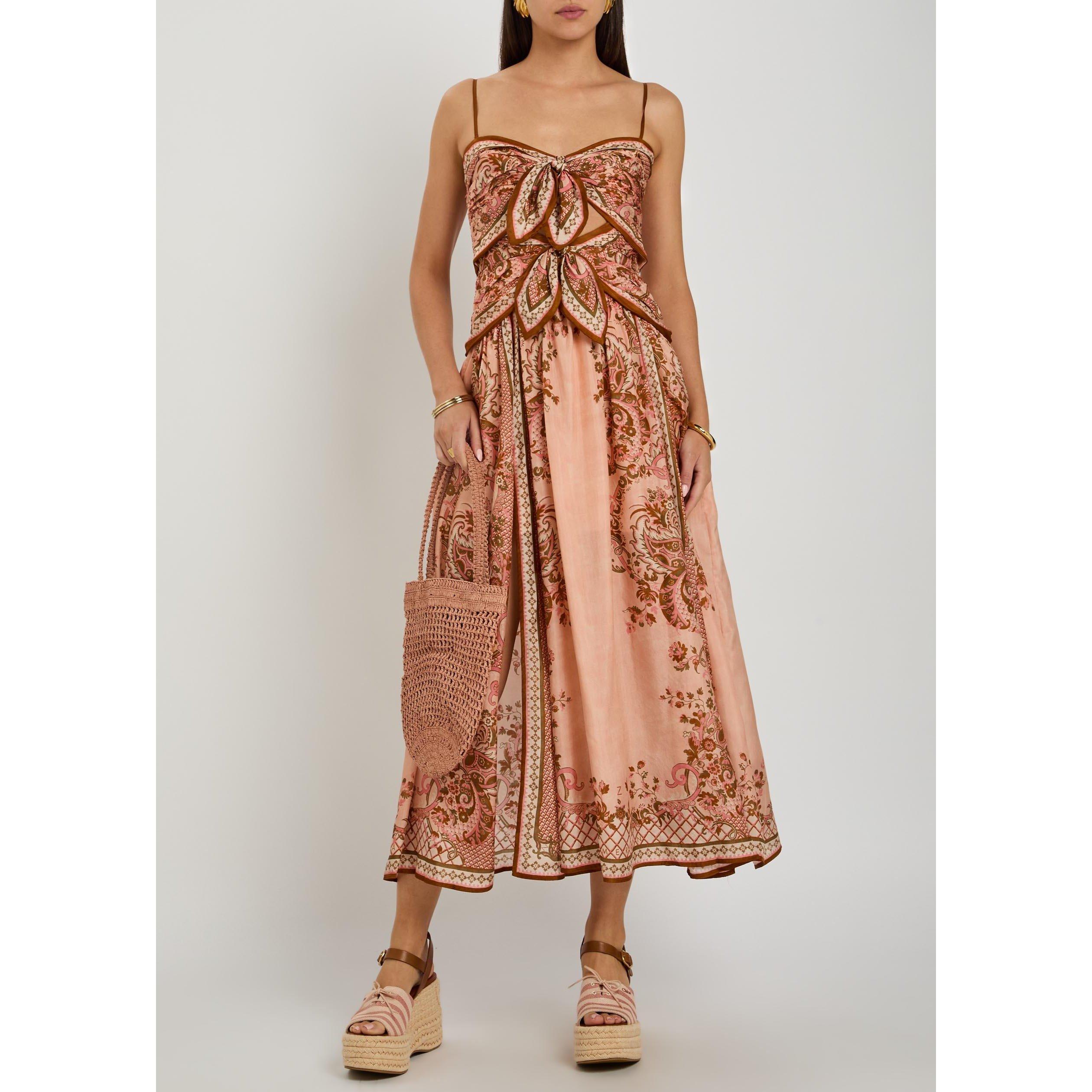 PINK AND OTHER - Zimmermann - Aster Scarf Midi Dress - 5