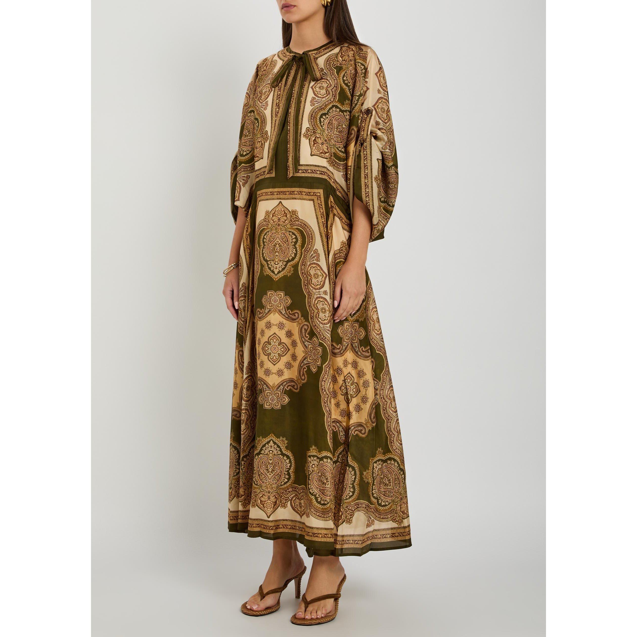 MULTICOLOURED - Zimmermann - Women's Mahon Tunic Silk Midi Boho Dress - 2