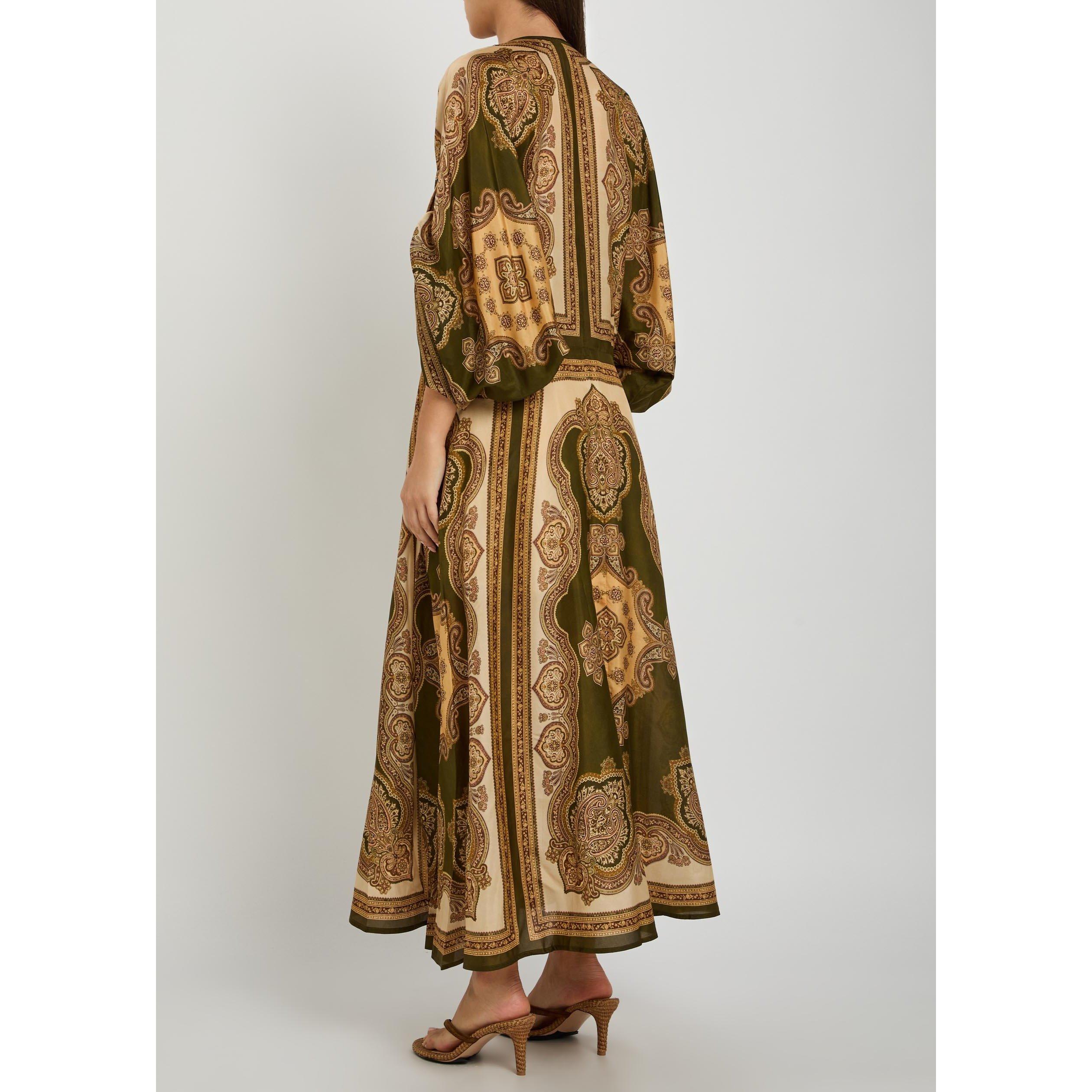 MULTICOLOURED - Zimmermann - Women's Mahon Tunic Silk Midi Boho Dress - 3