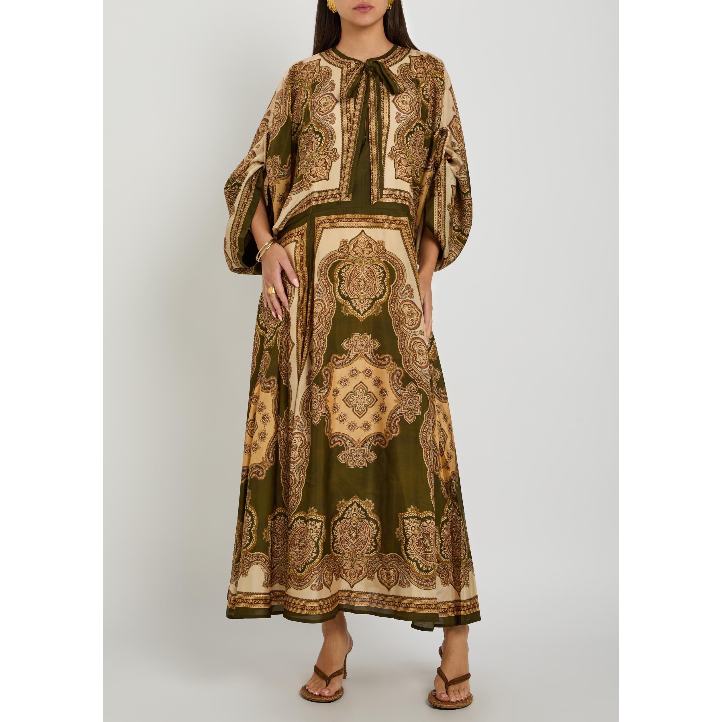 MULTICOLOURED - Zimmermann - Women's Mahon Tunic Silk Midi Boho Dress - 5