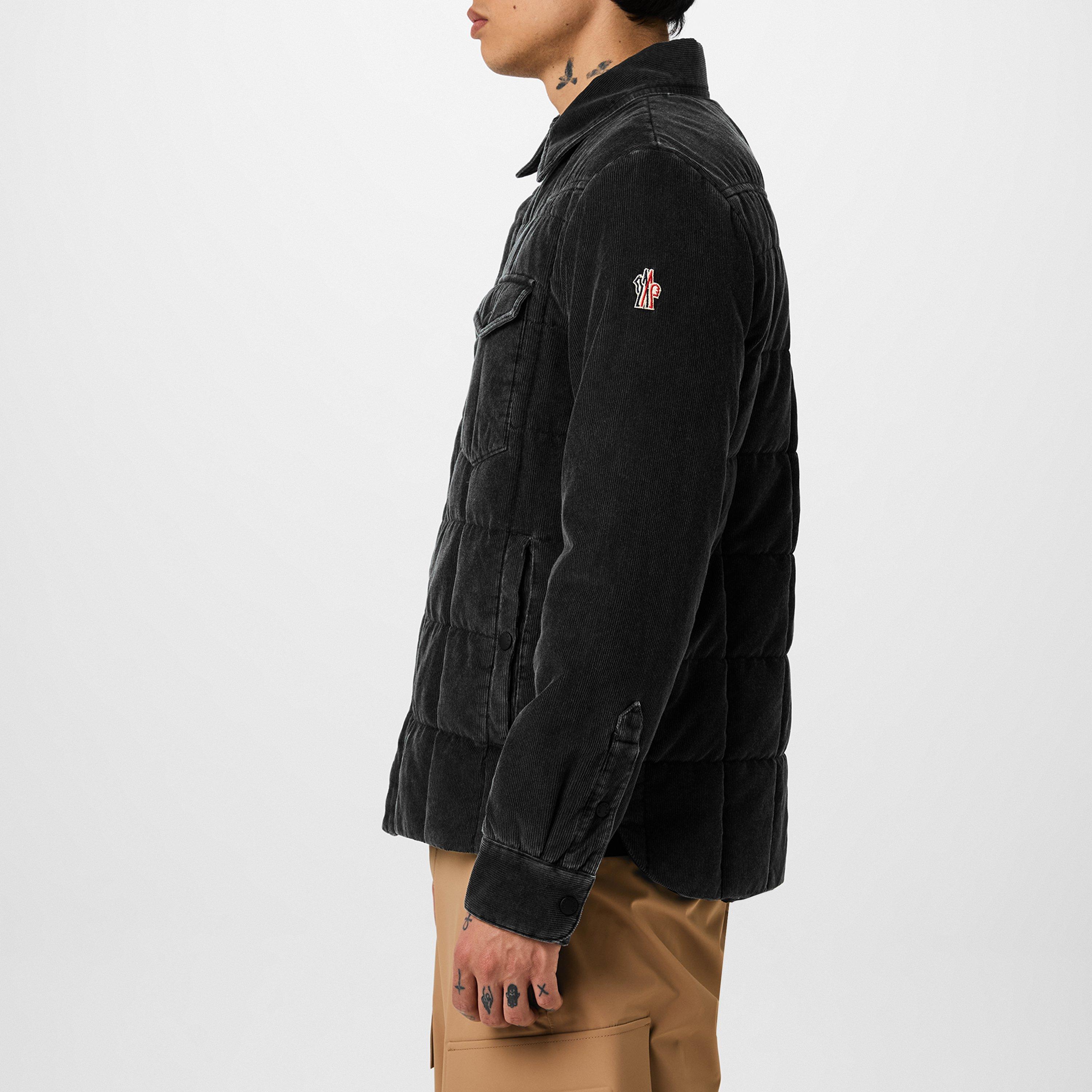 Grey 927 - Moncler Grenoble - Men's Gelt Cotton Down Long Sleeve Overshirt - 2