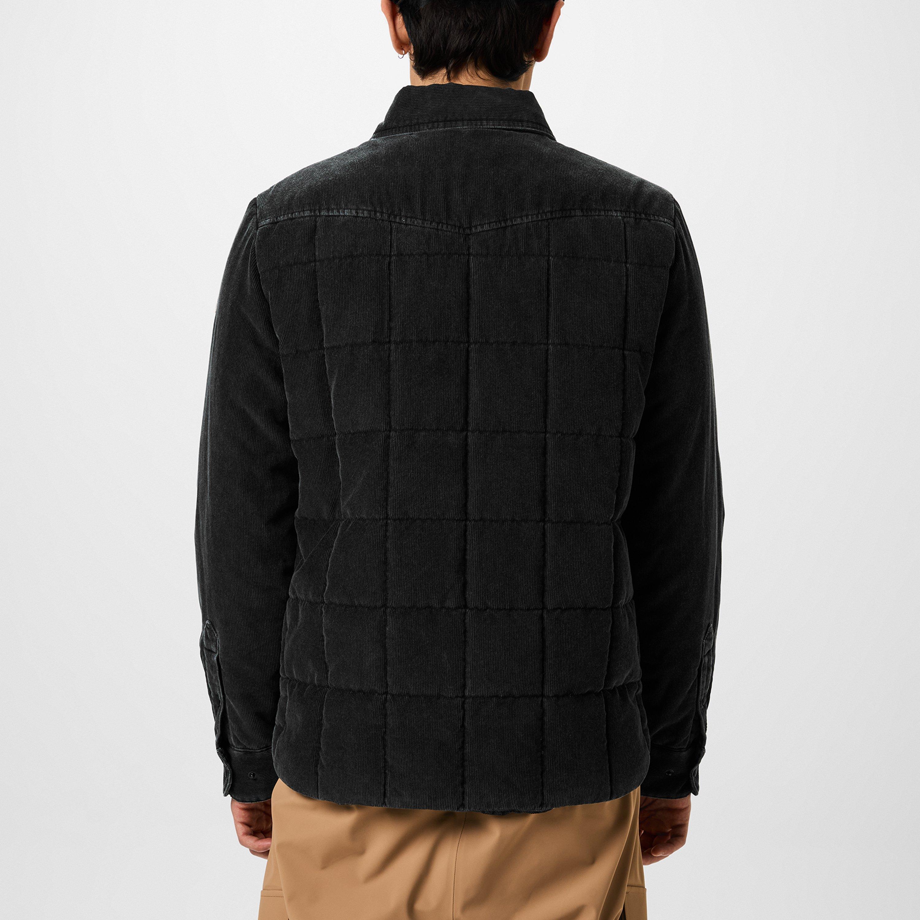 Grey 927 - Moncler Grenoble - Men's Gelt Cotton Down Long Sleeve Overshirt - 3