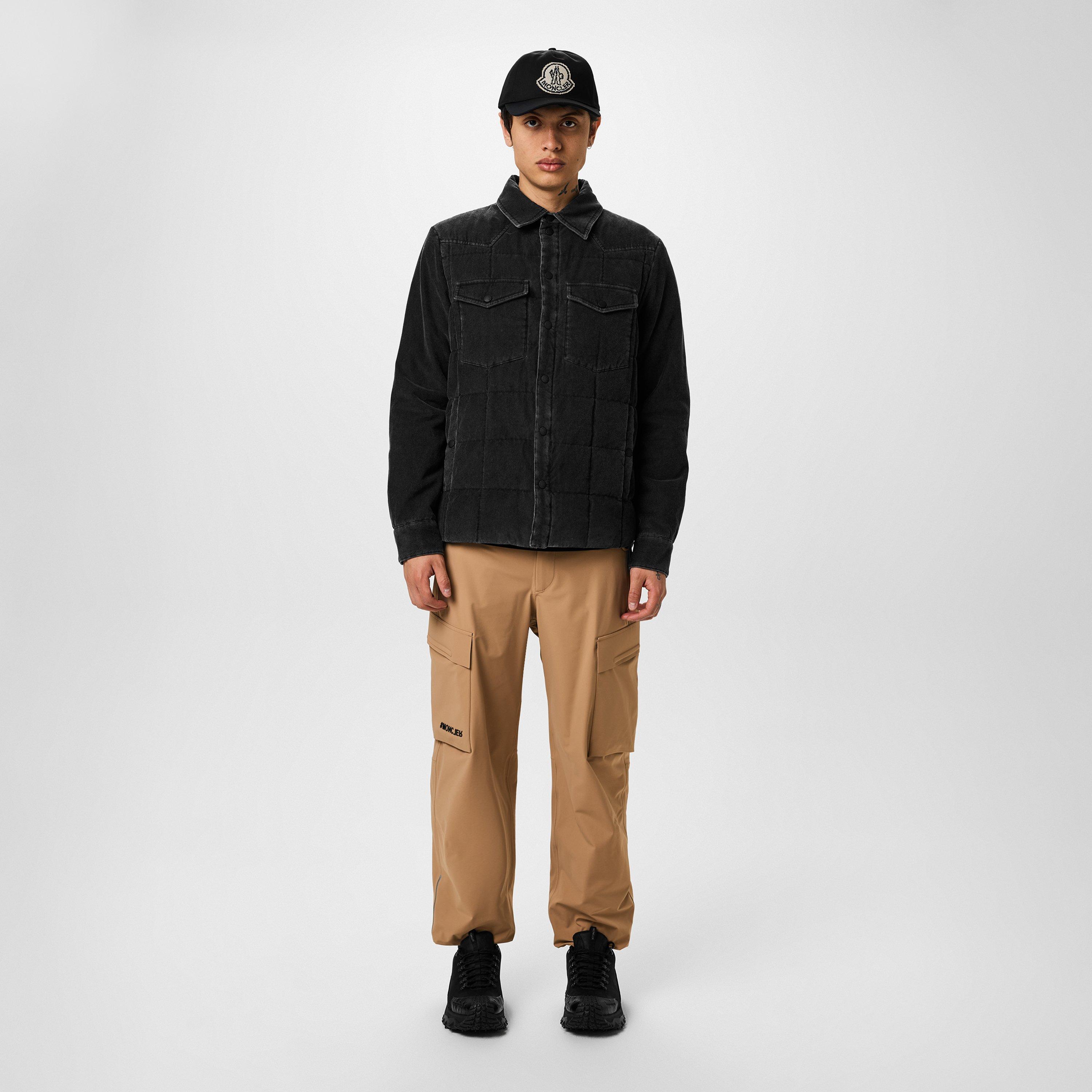 Grey 927 - Moncler Grenoble - Men's Gelt Cotton Down Long Sleeve Overshirt - 4