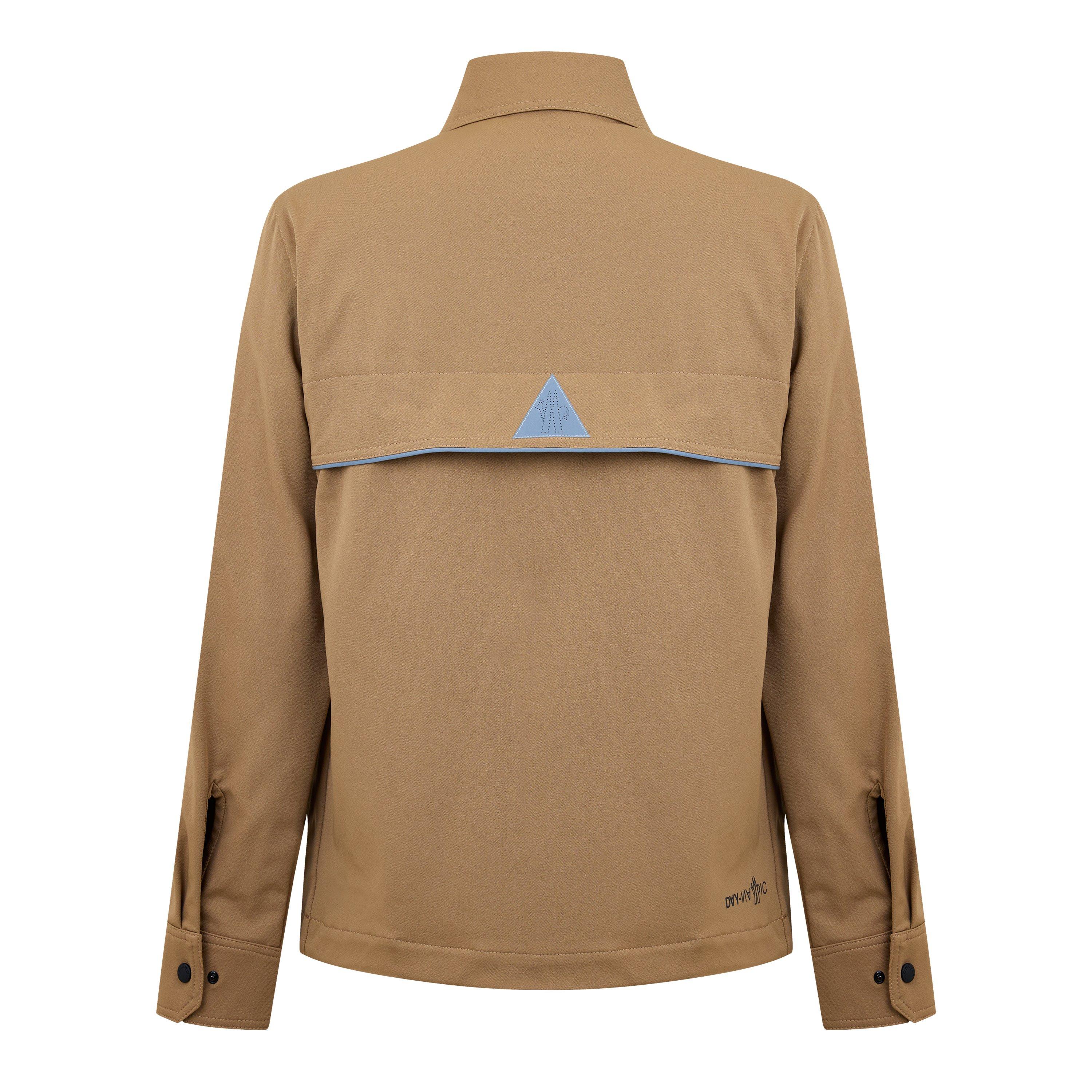 Beige 24A - Moncler Grenoble - Men's Vadret Outdoors Waterproof Windproof Long Sleeve Overshirt - 6