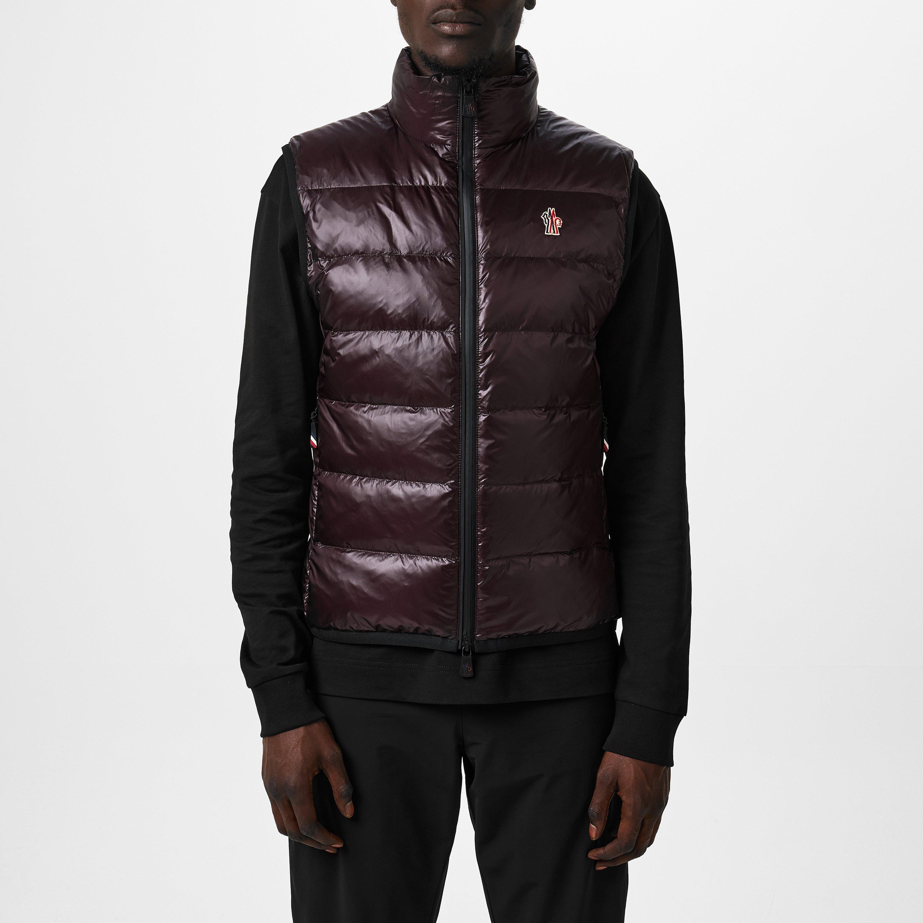 MONCLER Morellet Down Vest BROWN XLサイズ MONCLER Morellet Down Vest BROWN XLサイズ（Moncler Nai down