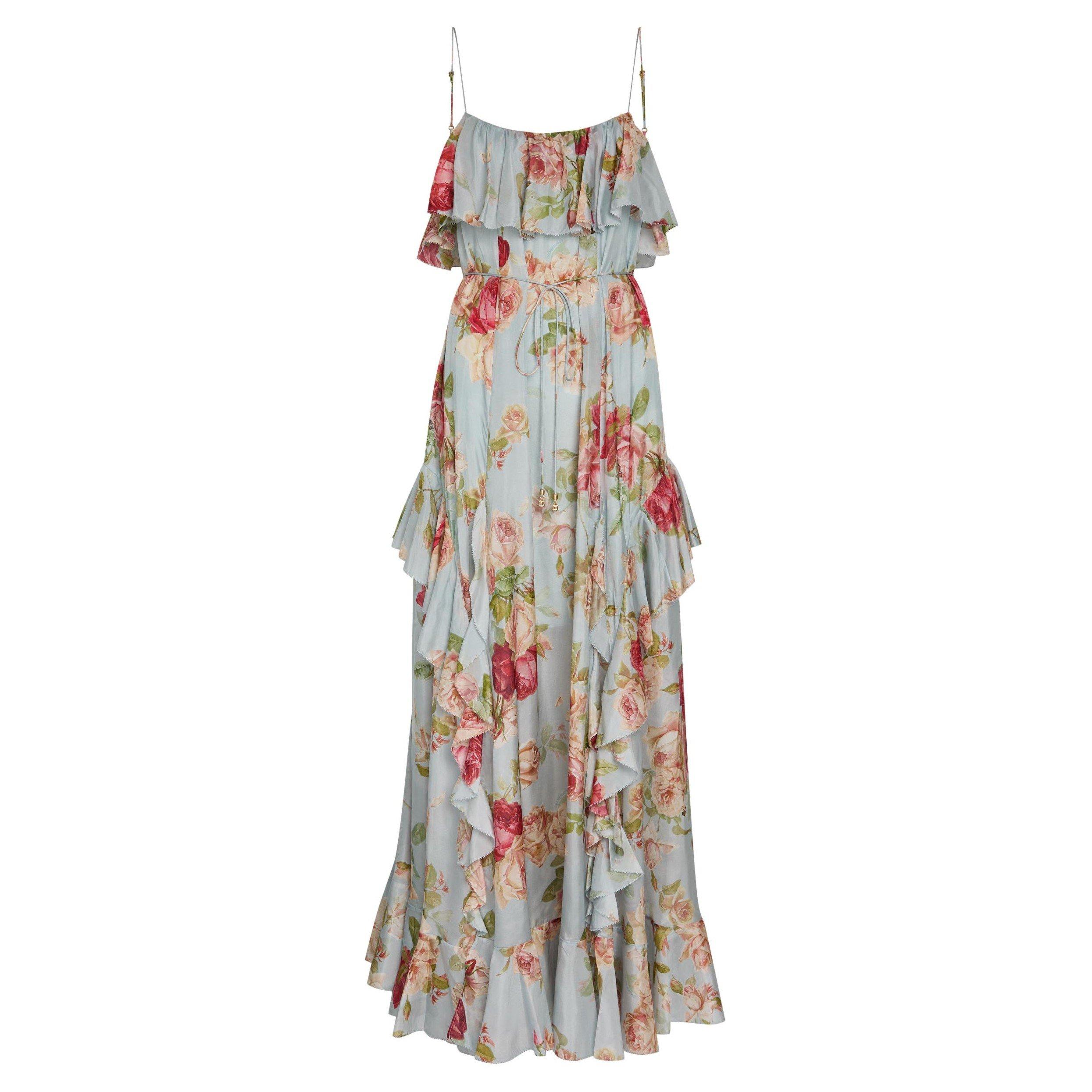 BLUE AND OTHER - Zimmermann - Roselight Frill Maxi Dress - 1