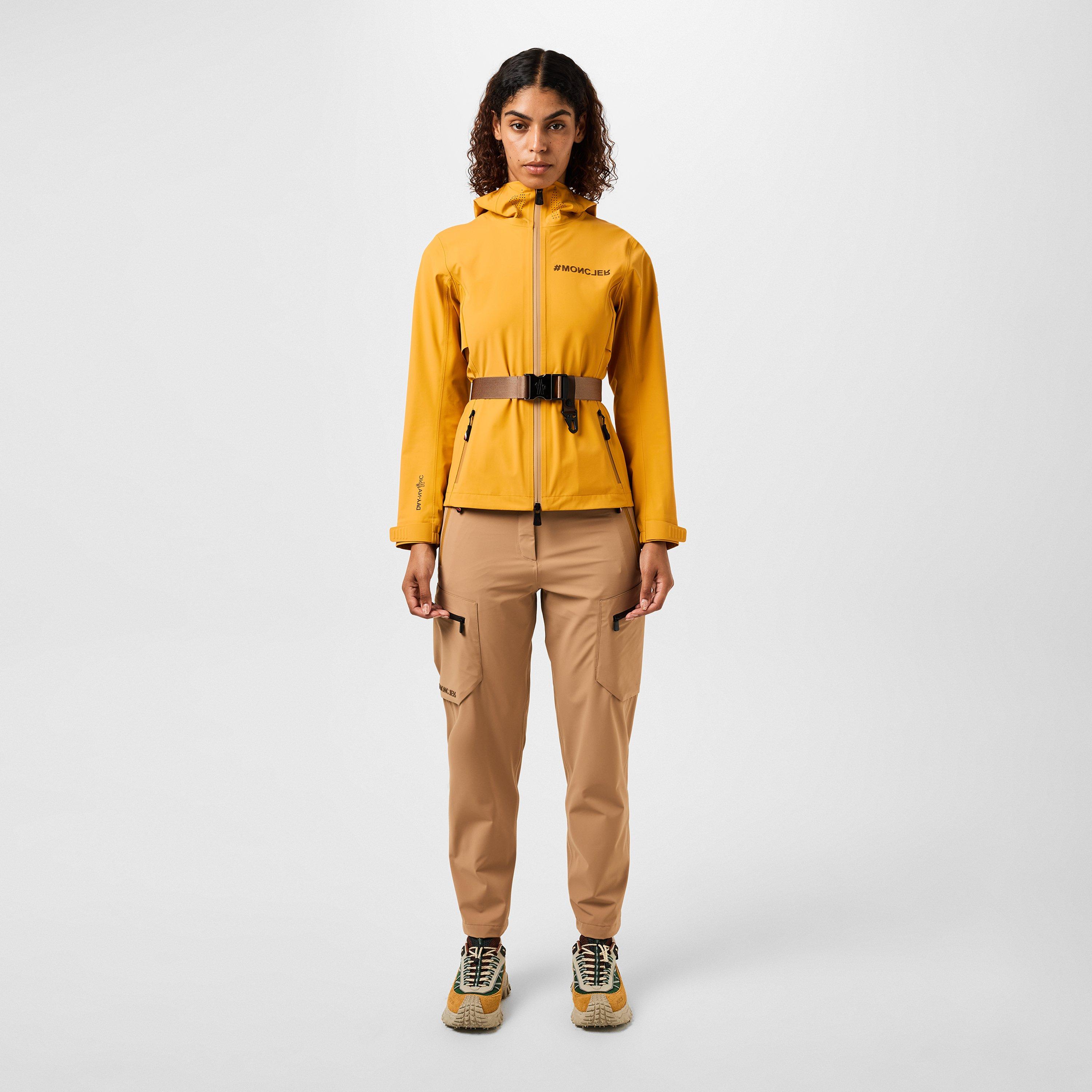 Yellow 168 - Moncler Grenoble - Women's FEX Waterproof Windproof Long Sleeve Rain Anorak - 4