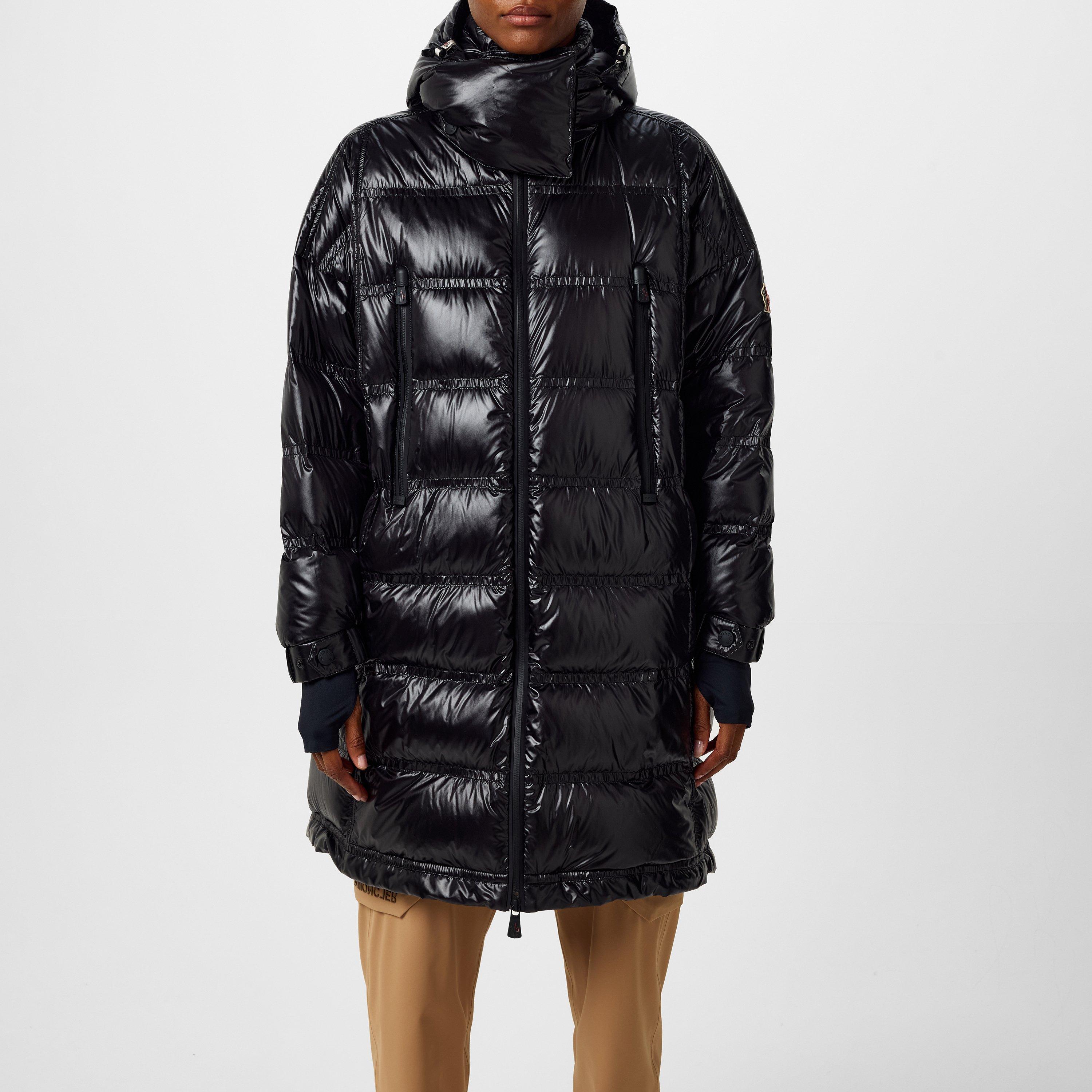 Rochelairs Long Down Jacket ★関税込★ Black Rochelairs Hooded Long Down Jacket - Long Down Jackets