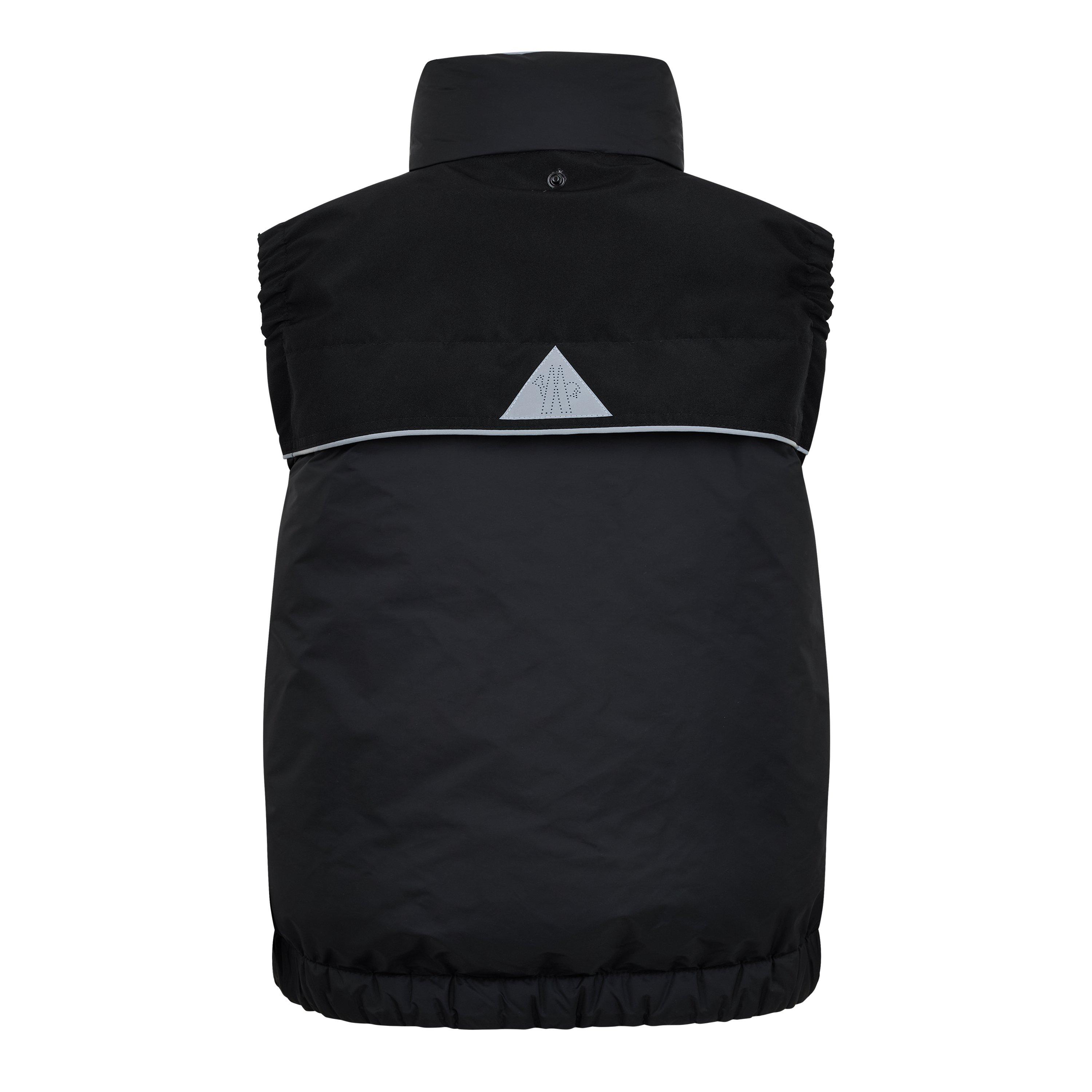 Black P99 - Moncler Grenoble - Women's Fouly Waterproof Windproof Long Sleeve Hooded Half Zip Hybrid Jacket - 7