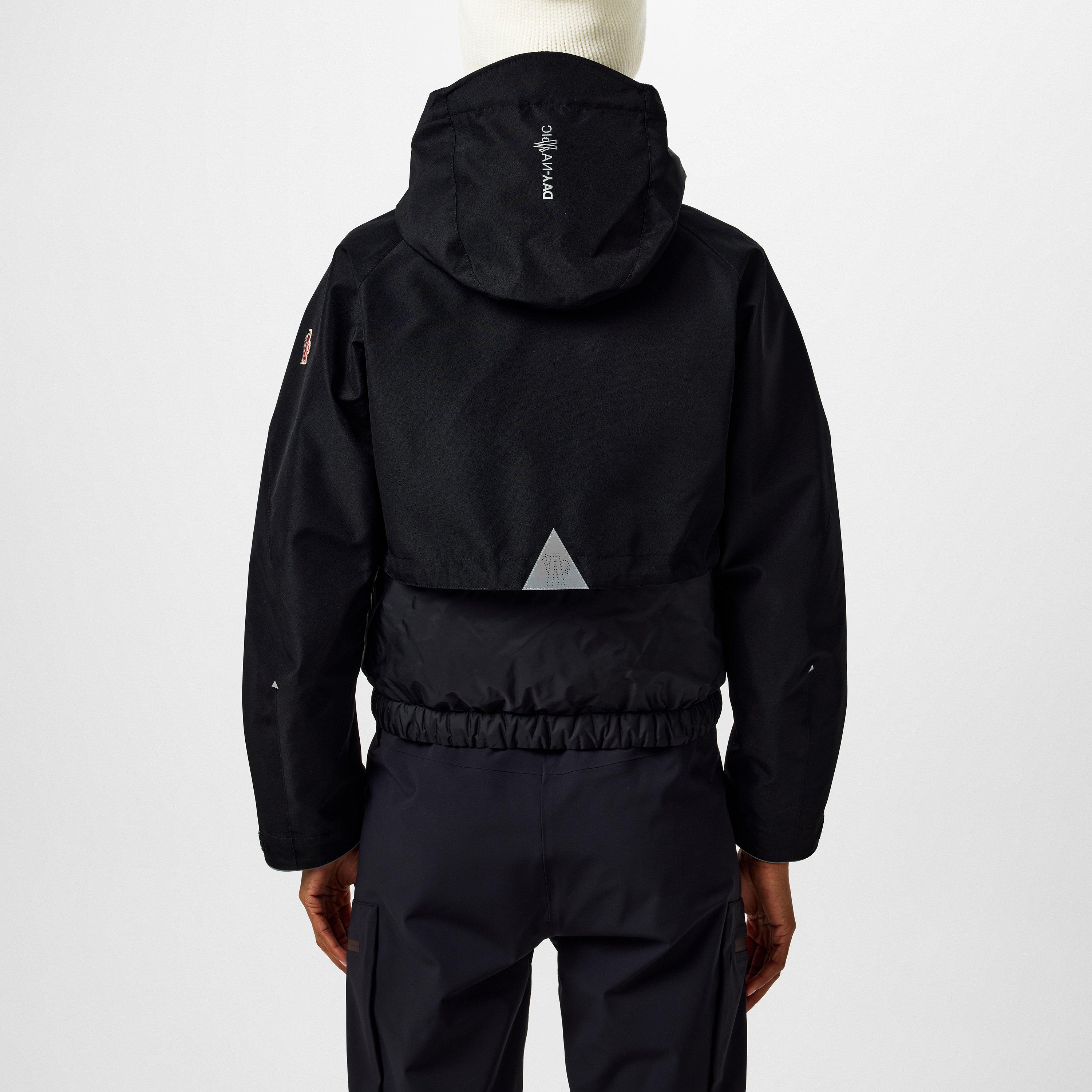 Black P99 - Moncler Grenoble - Women's Fouly Waterproof Windproof Long Sleeve Hooded Half Zip Hybrid Jacket - 3