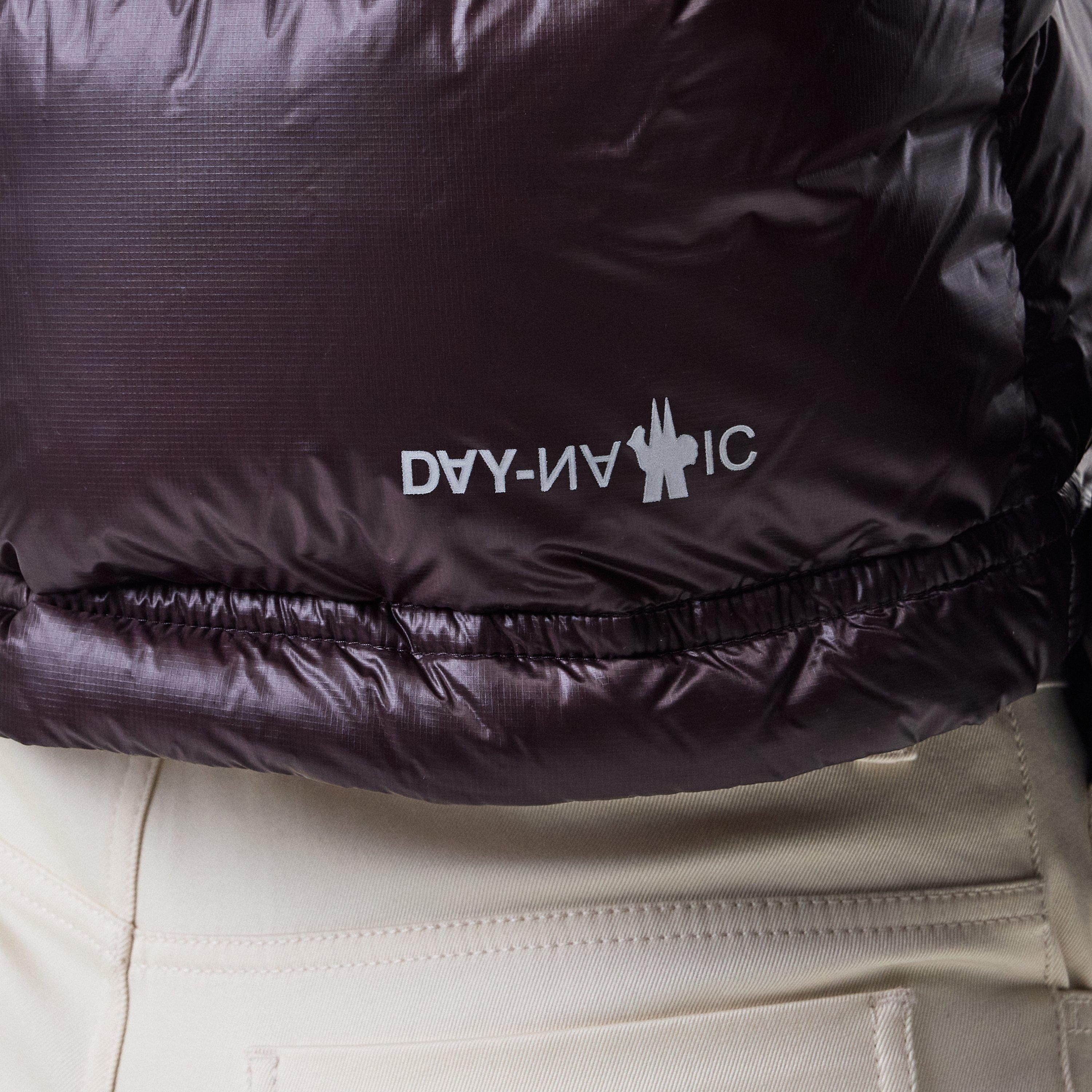 Brown 48E - Moncler Grenoble - Women's Julier Detachable Hood Long Sleeve Short Puffer Jacket - 4