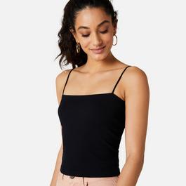 Miso Rib Bandeau Top