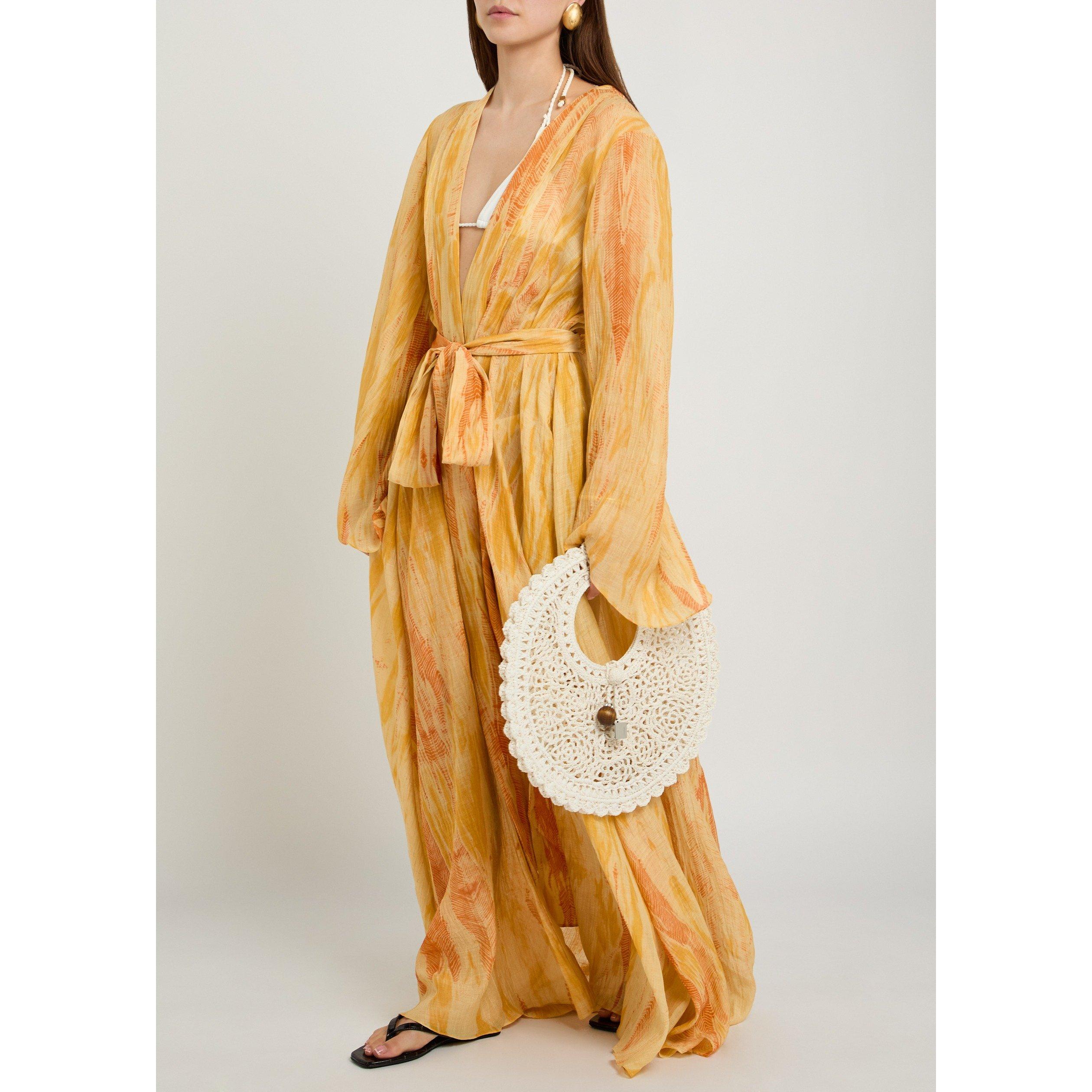 YELLOW AND OTHE - Delos - AZURA ROBE - 5