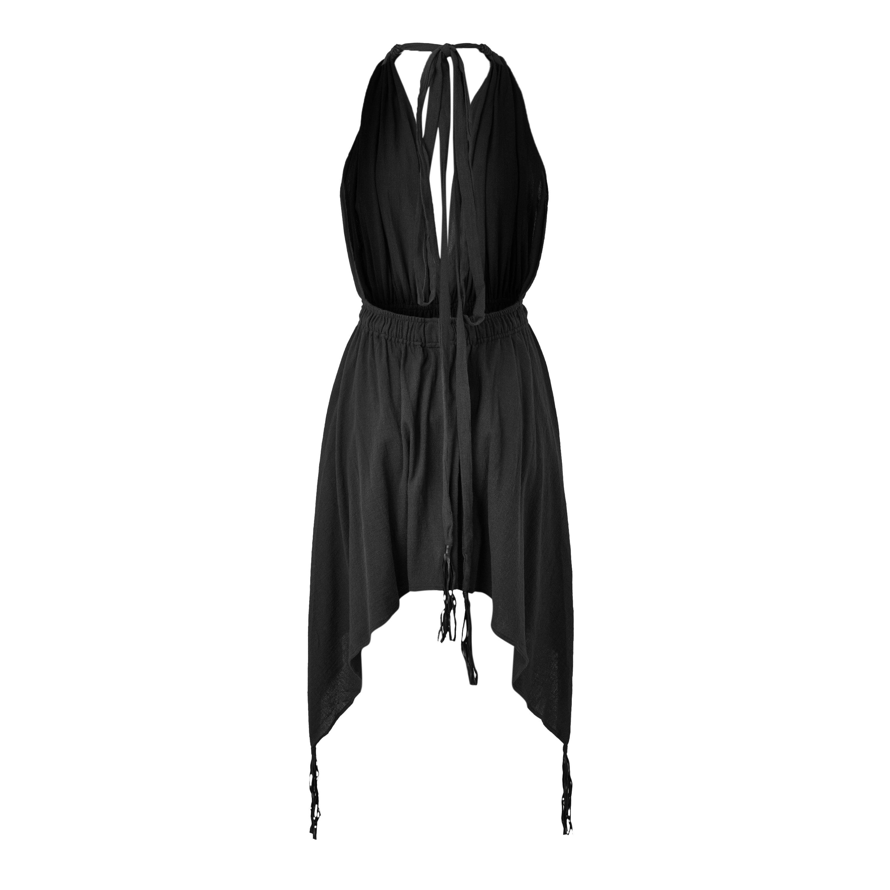 BLACK - Caravana - ARTISANAL COTTON DRESS W - 2