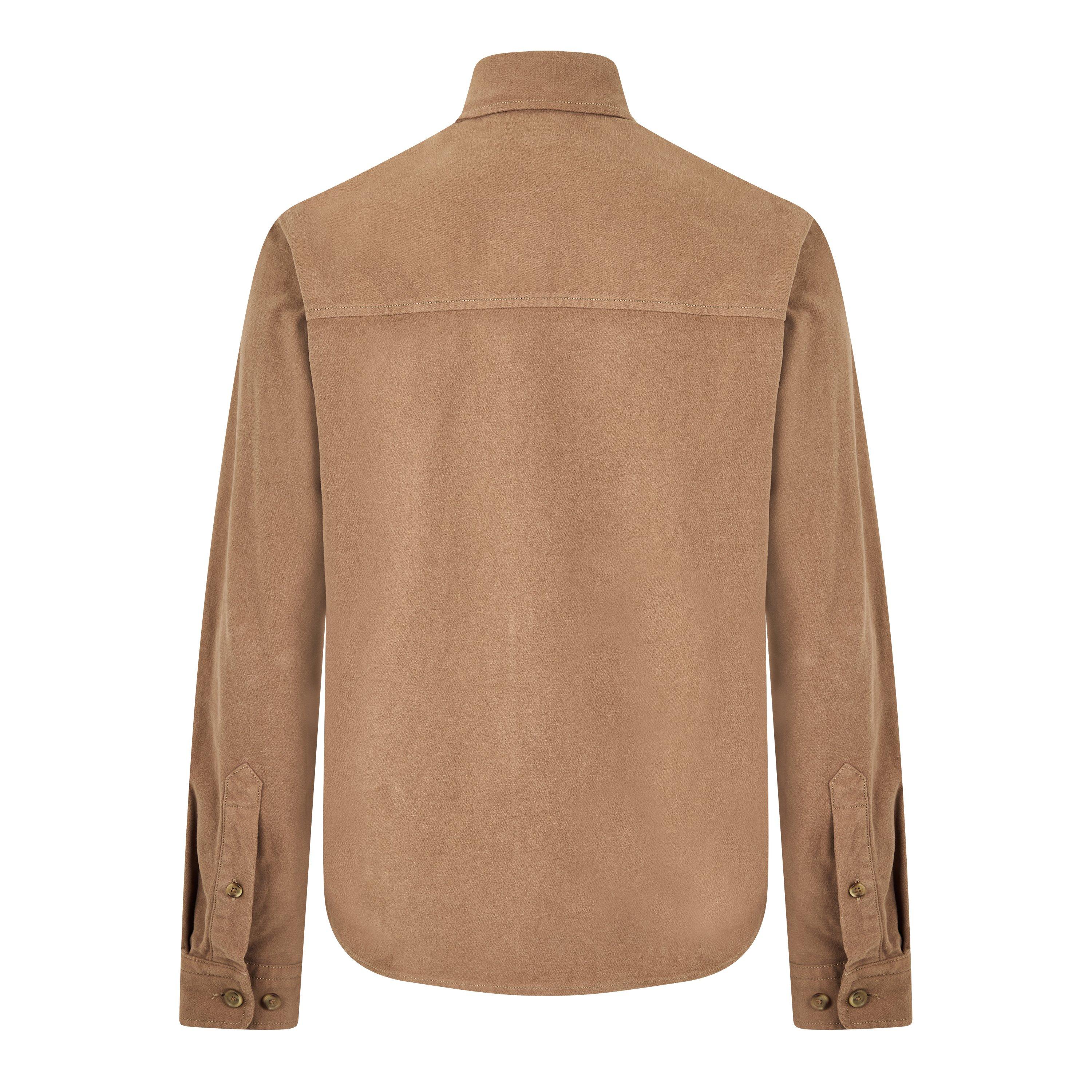 Open Beige 282 - Boss - Men's C-Owen Tailored Fit Overshirt - 2