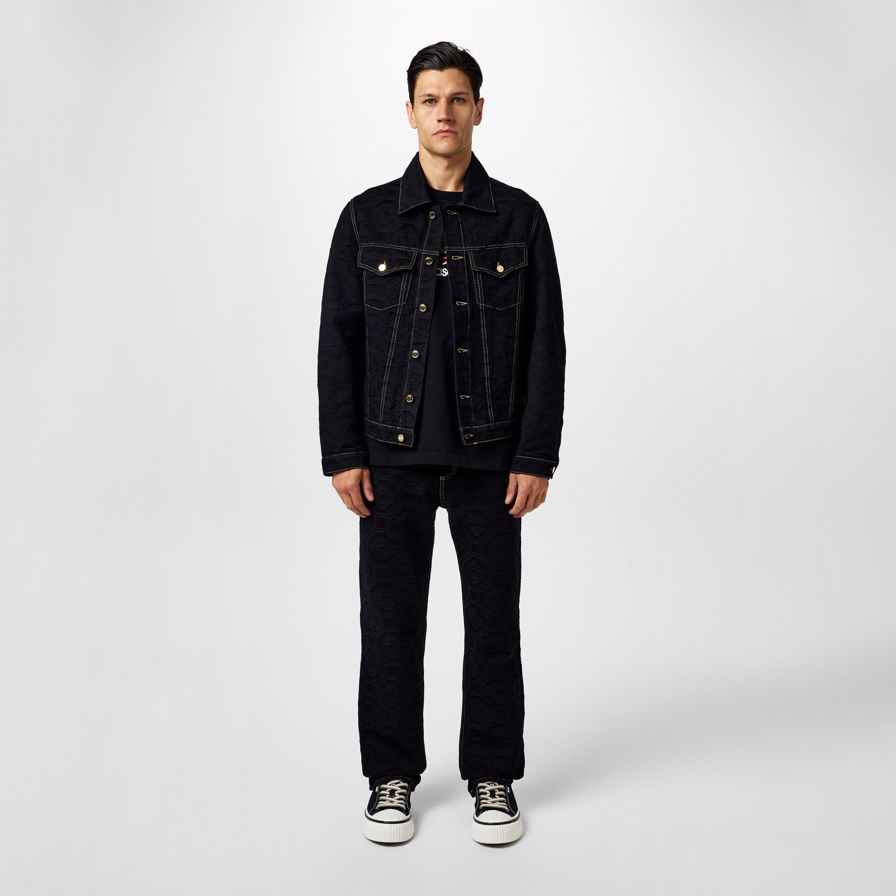 Black - Casablanca - Jacquard Monogram Jeans - 4