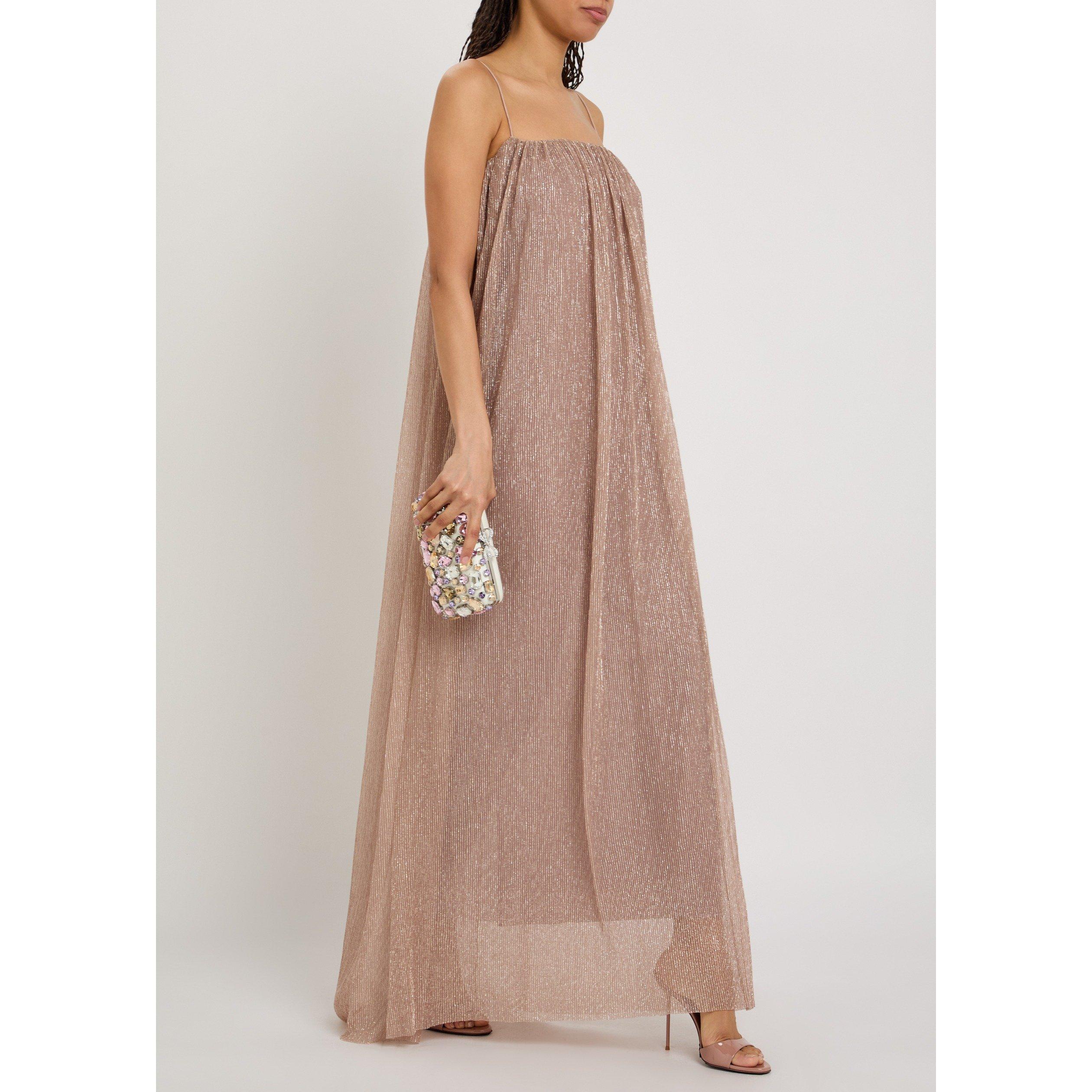 LIGHT PINK - Unknown - Women's Amante Metallic Maxi Dress - 5