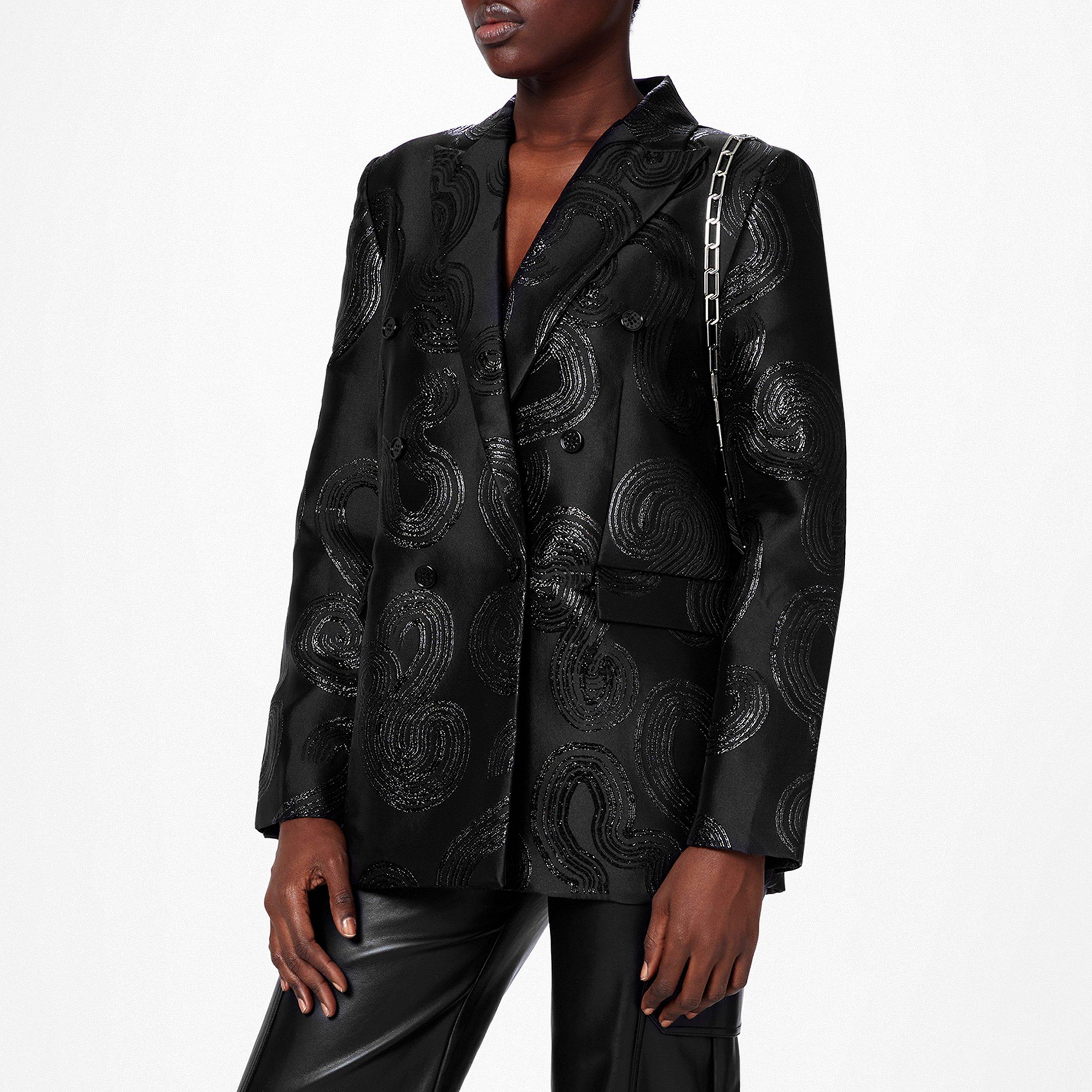 Stine Goya Women's Theo Jacquard Overcoat