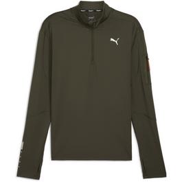 Puma quarter Zip Performance Tracksuit Top Mens