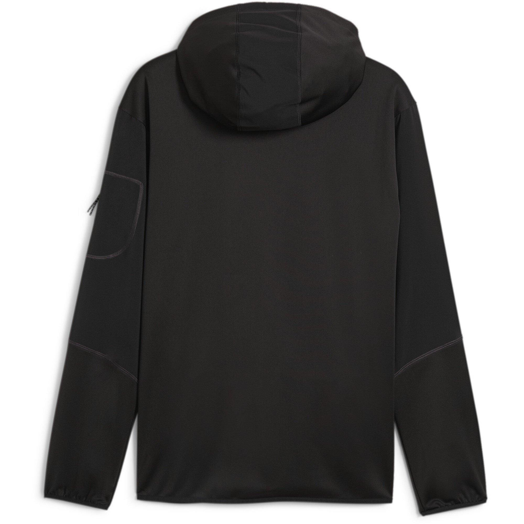 Schwarz - Puma - Men's Flex Panelled Moisture-Wicking Performance Training Jacket - 2