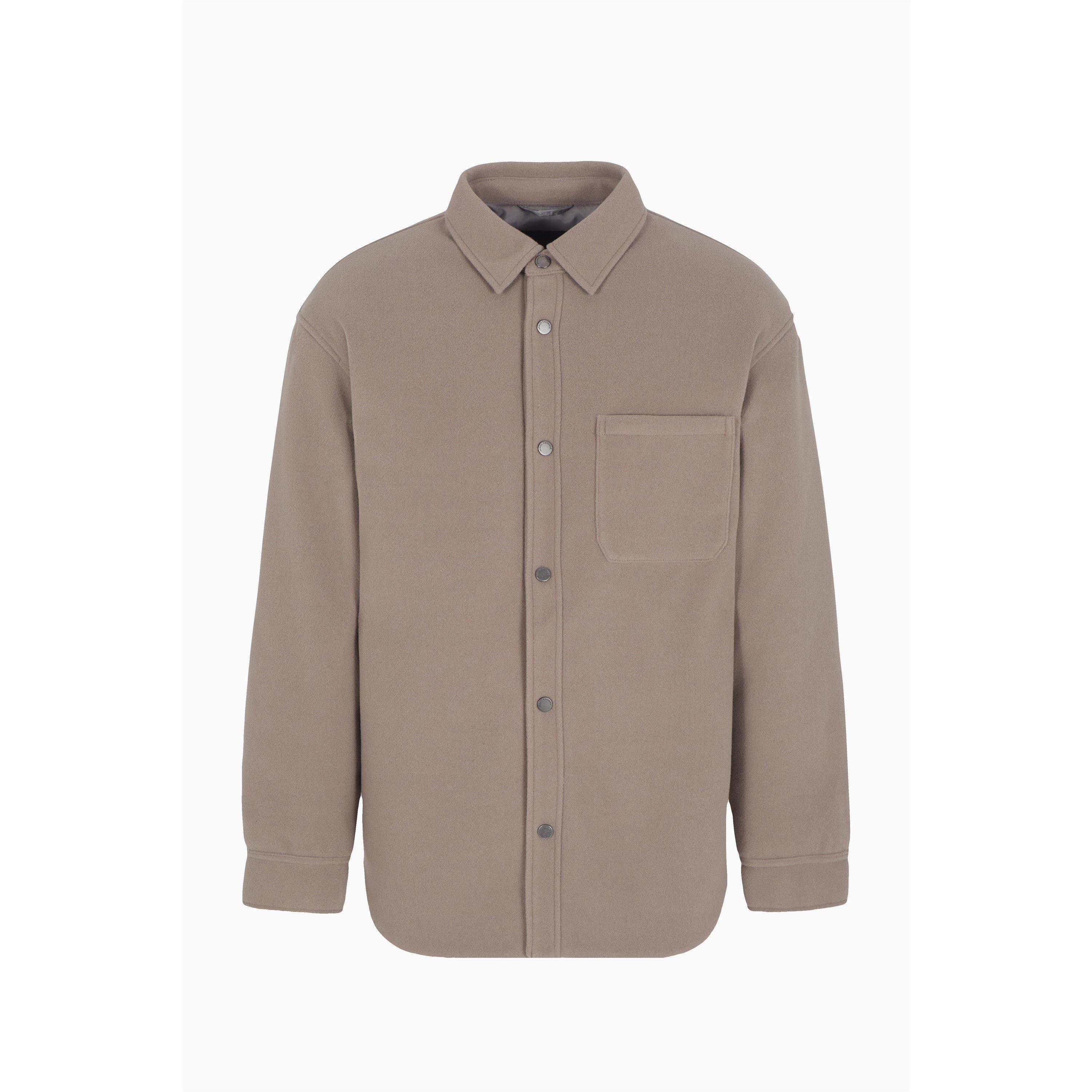 Driftwood 17AC - Armani Exchange - Men's Structured Button-Down Overshirt - 1