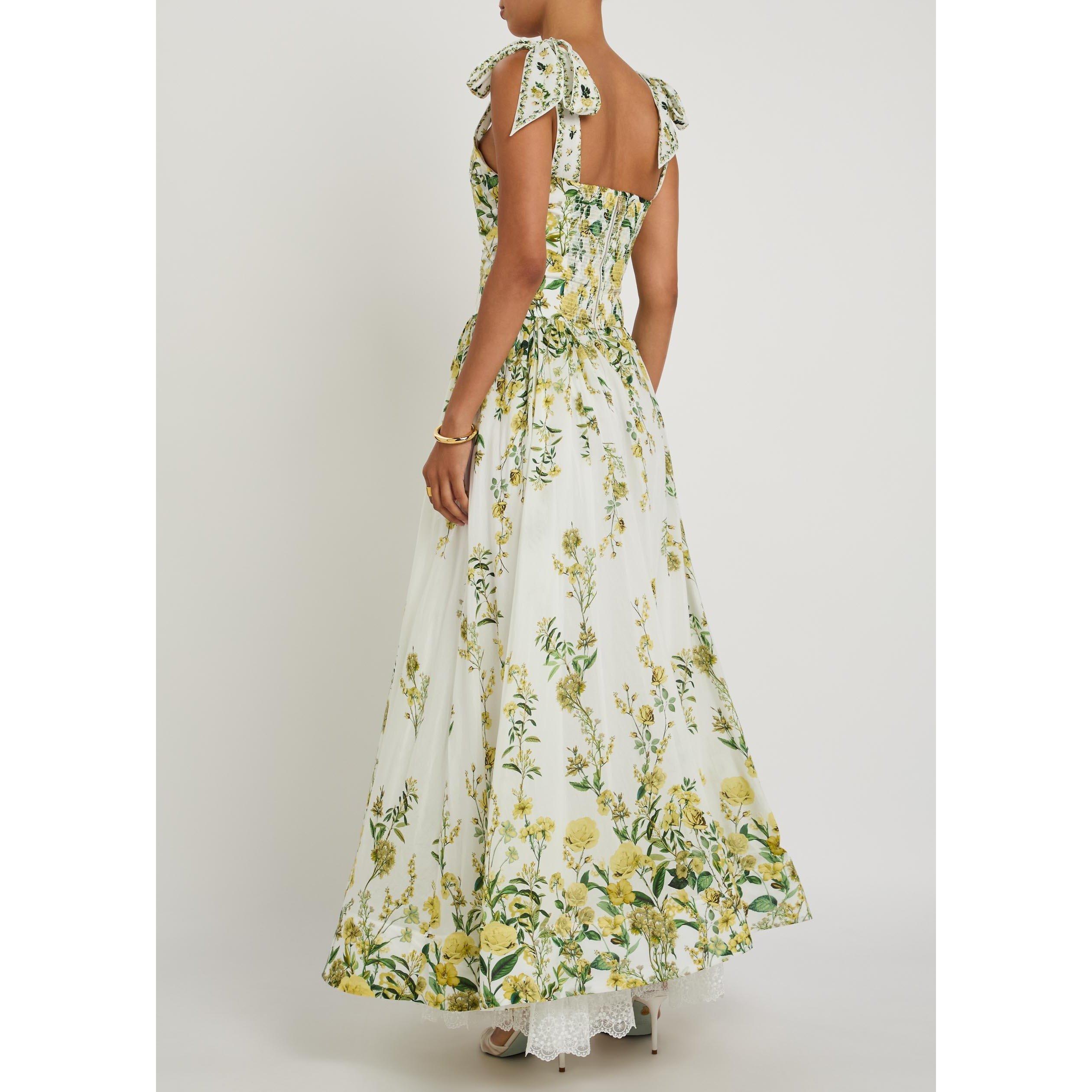MULTICOLOURED - Alice And Olivia - LD Haven Flared Maxi Dress - 3