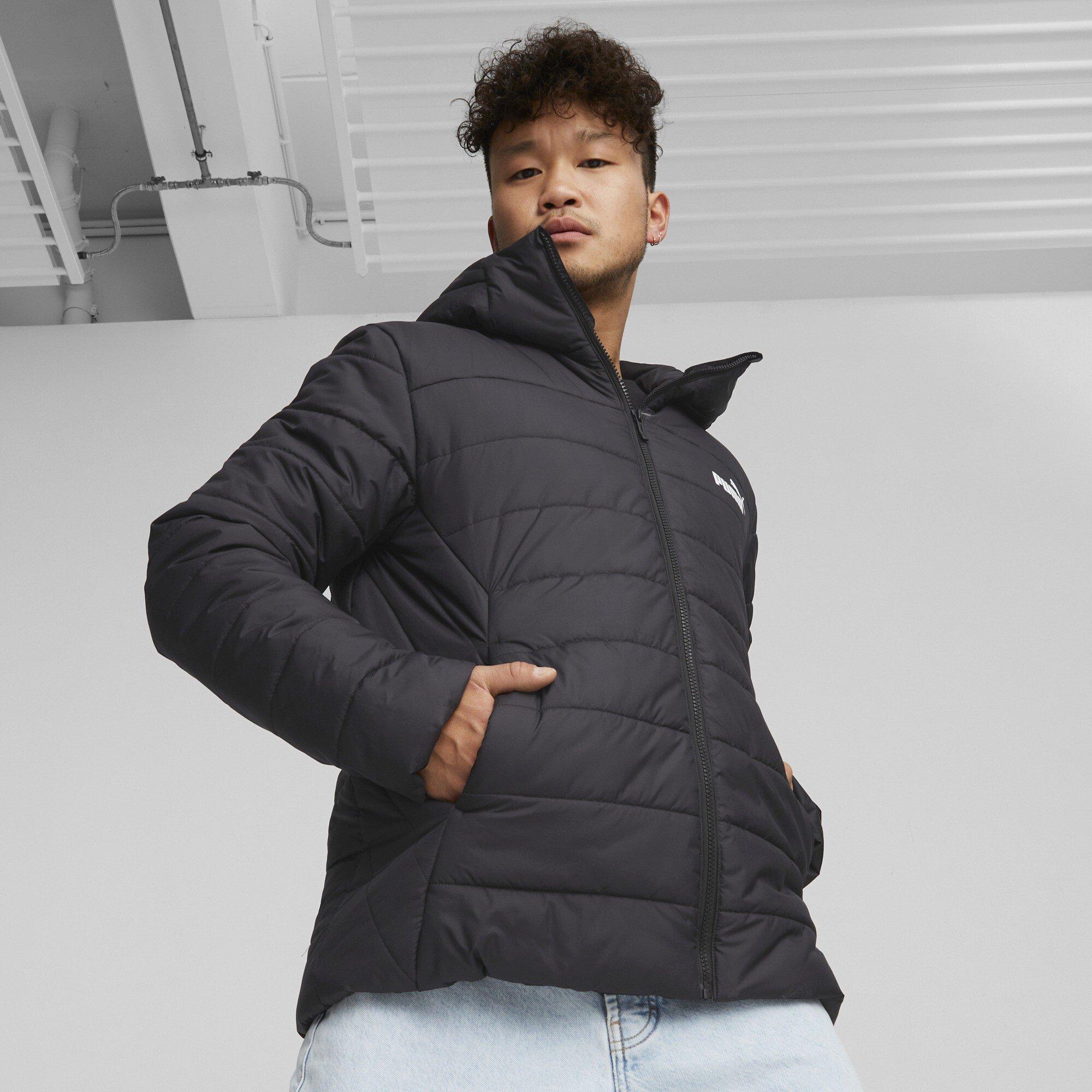 Noir - Puma - ESS Hooded Padded Jacket - 3