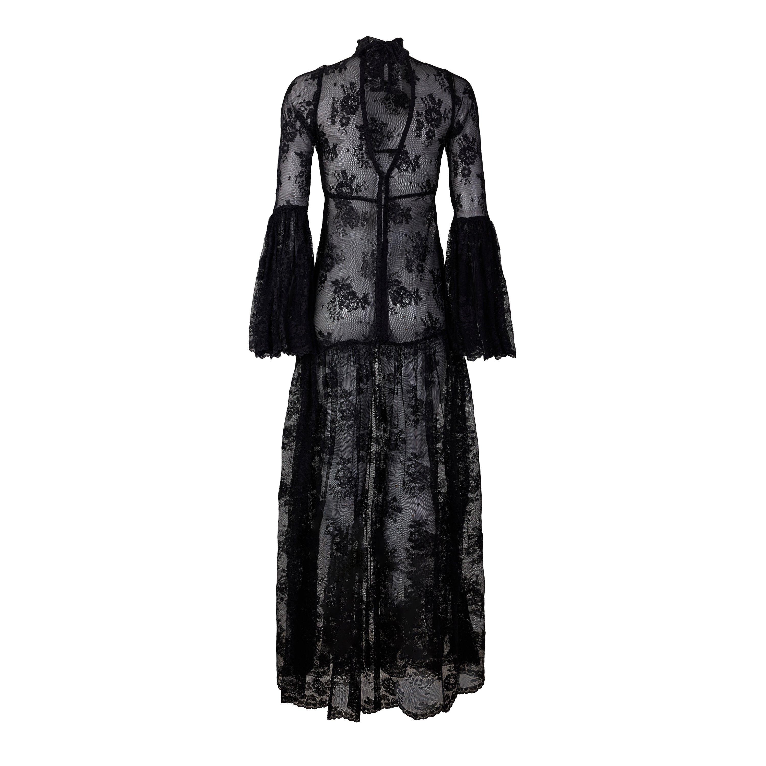 BLACK - Bohemian Bond - The Black Lace Love Dress - 2