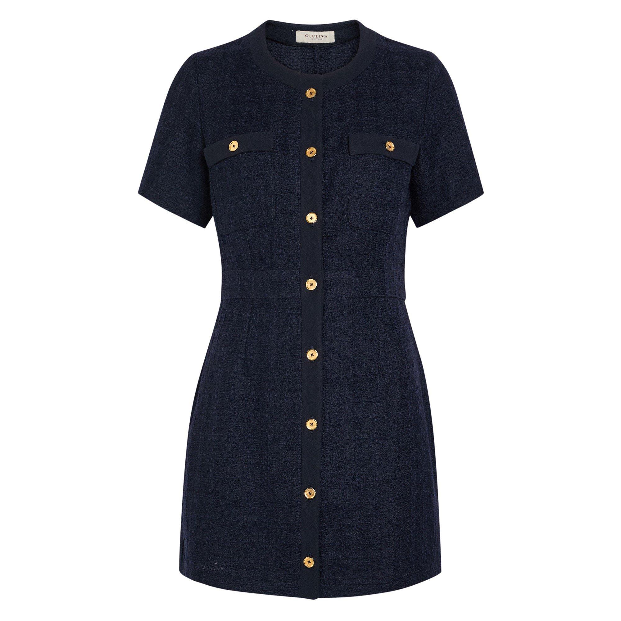NAVY - Giuliva Heritage - THE VERA DRESS - 1