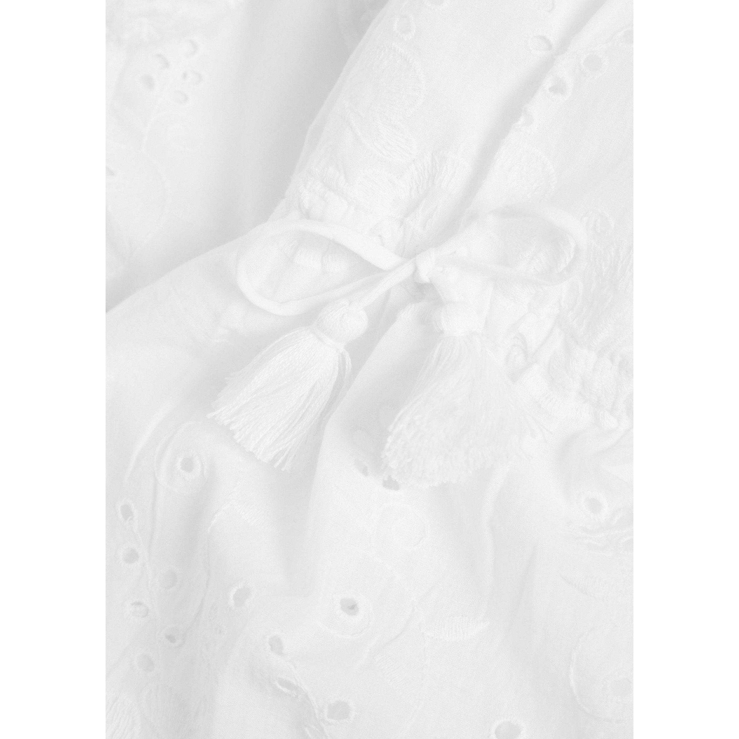 WHITE - Melissa Odabash - Women's May Cotton Mini Dress - 4