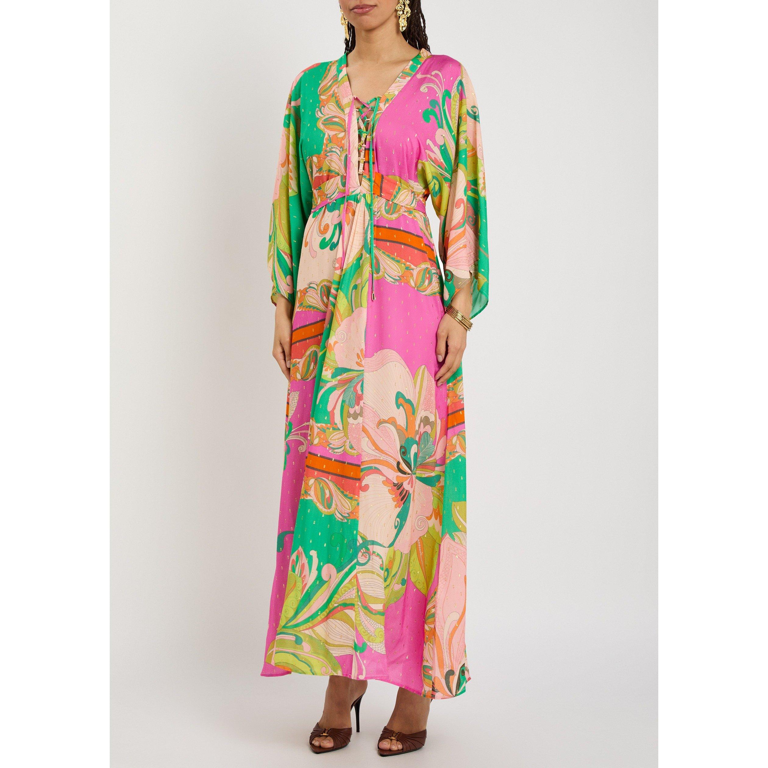MULTICOLOURED - Melissa Odabash - LD NATALIE PRINTED LONG DRESS - 2