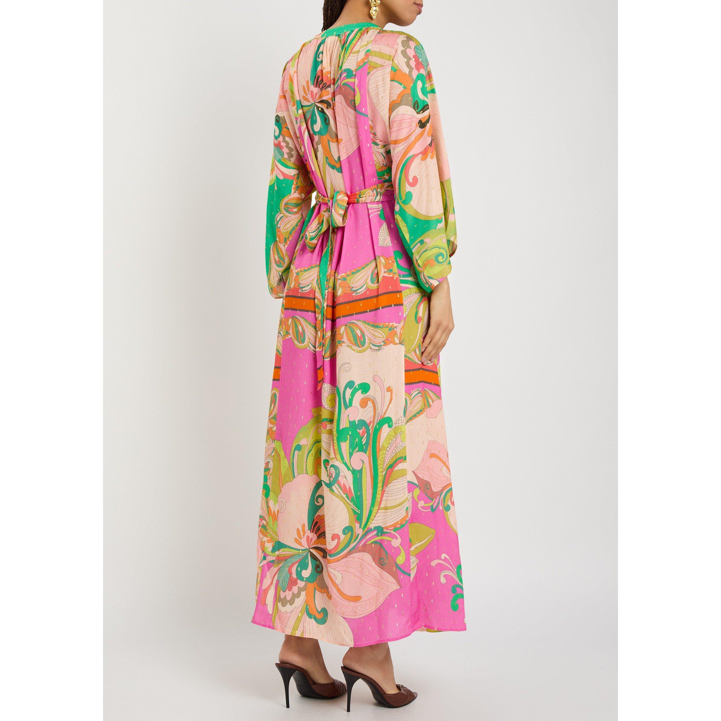 MULTICOLOURED - Melissa Odabash - LD NATALIE PRINTED LONG DRESS - 3