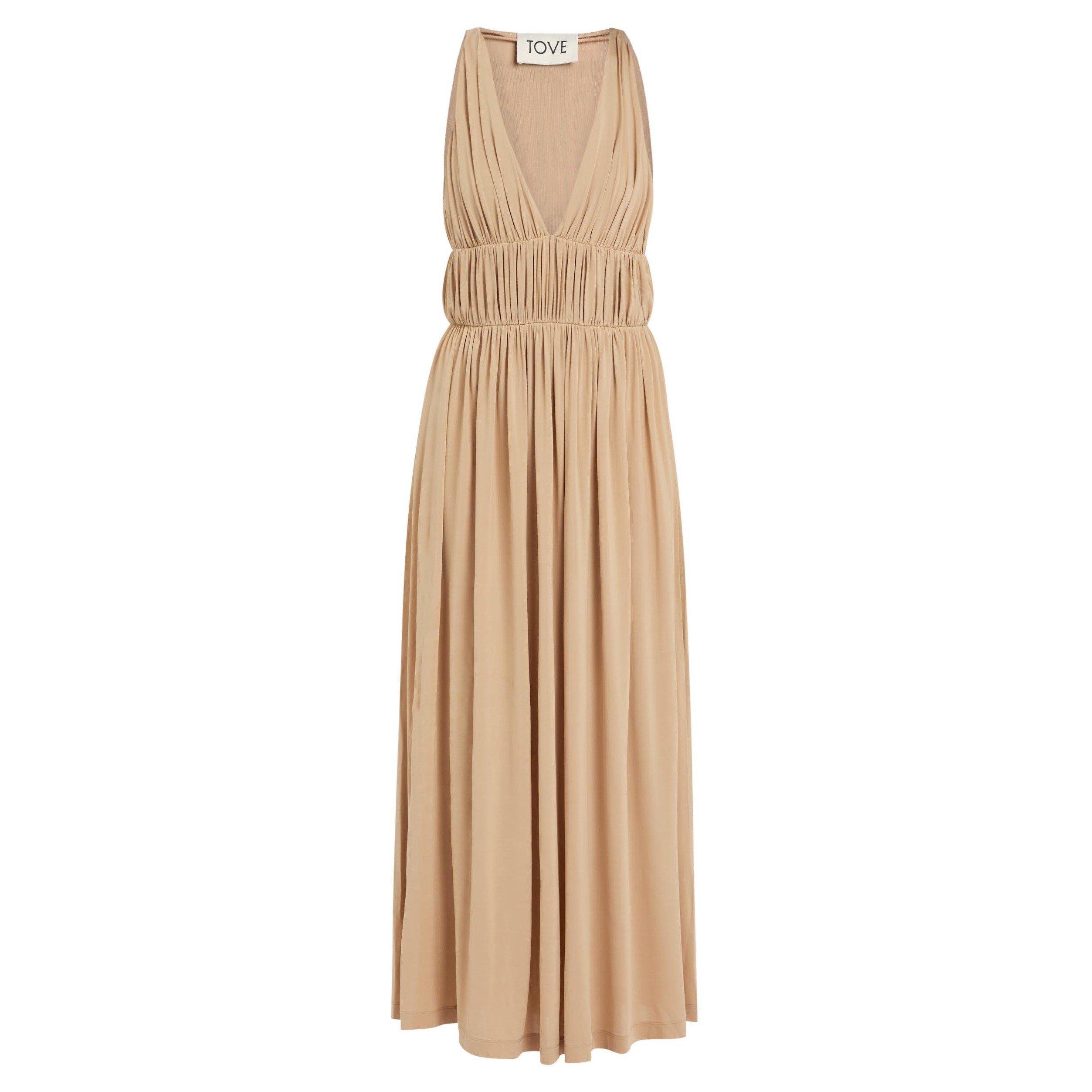 BEIGE - Tove - OUIDA DRESS - 1