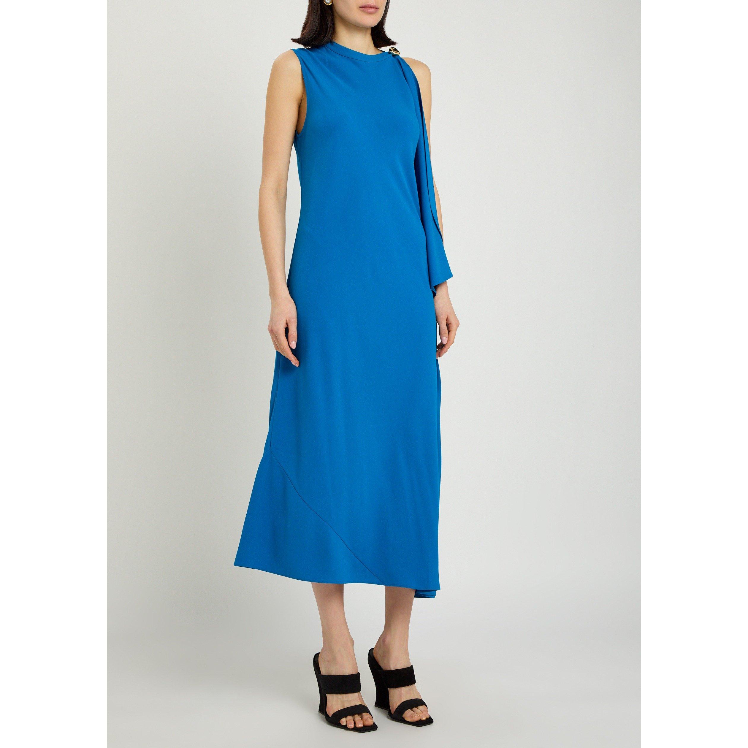BLUE - Joseph - LD ALY SLVLS SIDE DRAPE DRESS - 2
