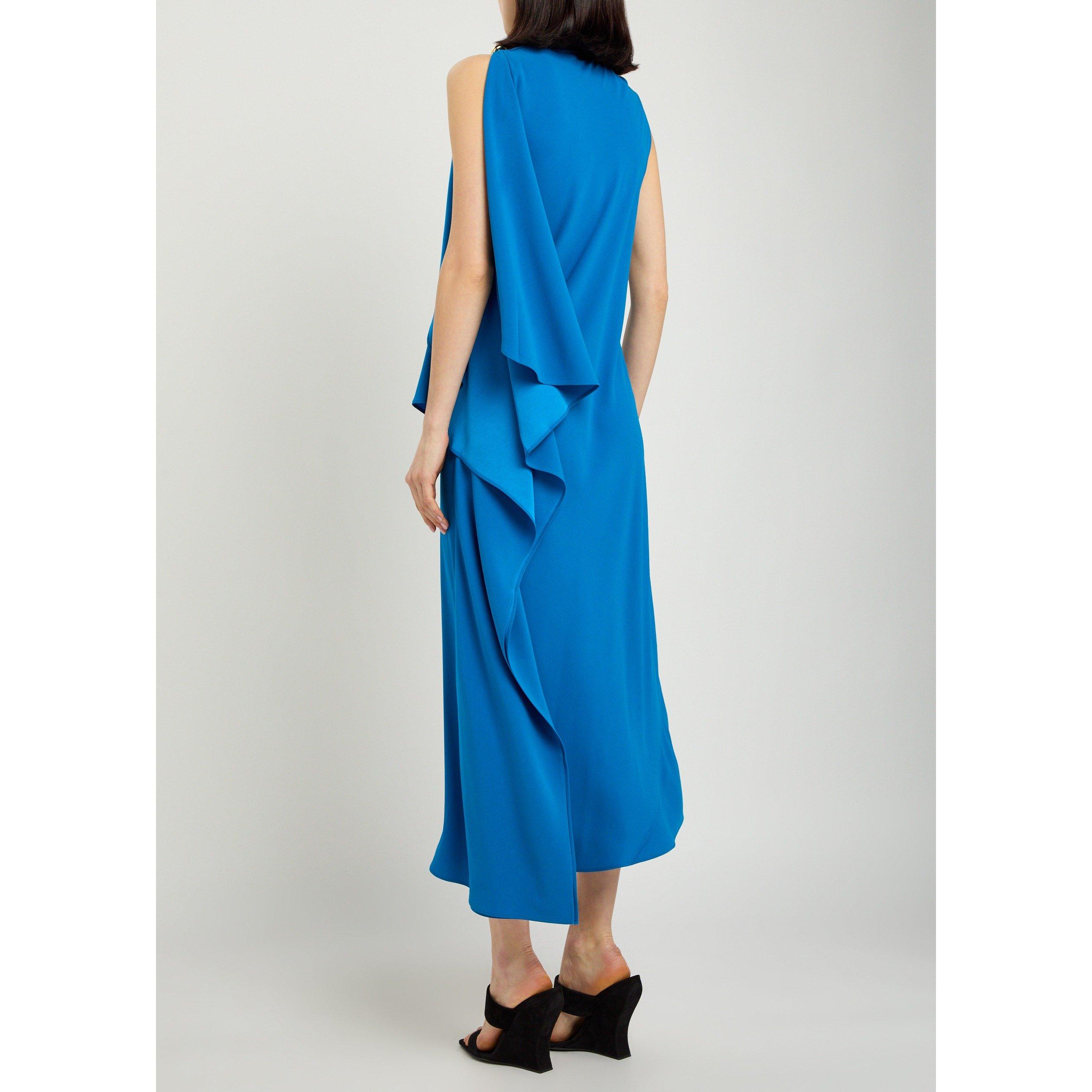 BLUE - Joseph - LD ALY SLVLS SIDE DRAPE DRESS - 3